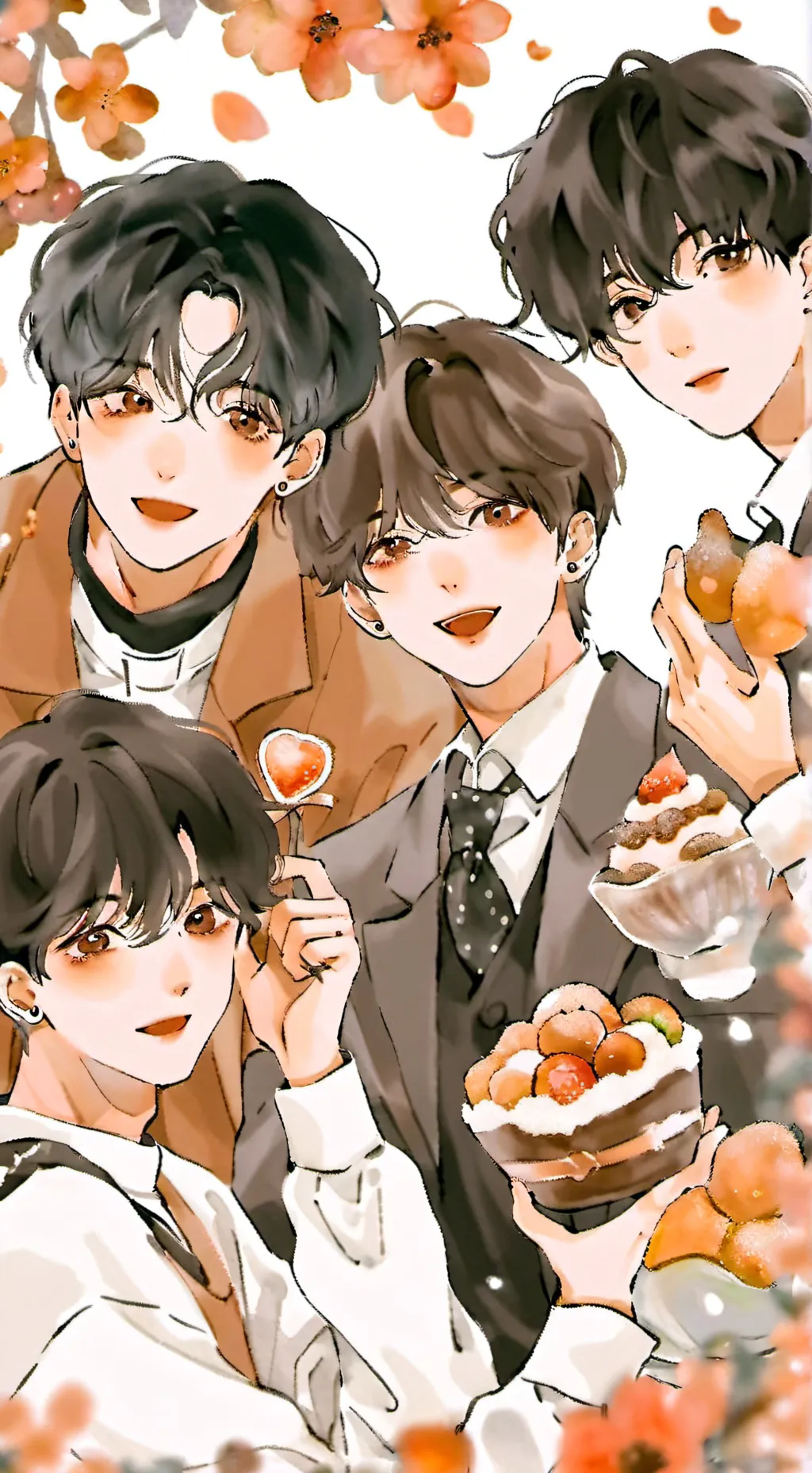 ai character: Straykids  background