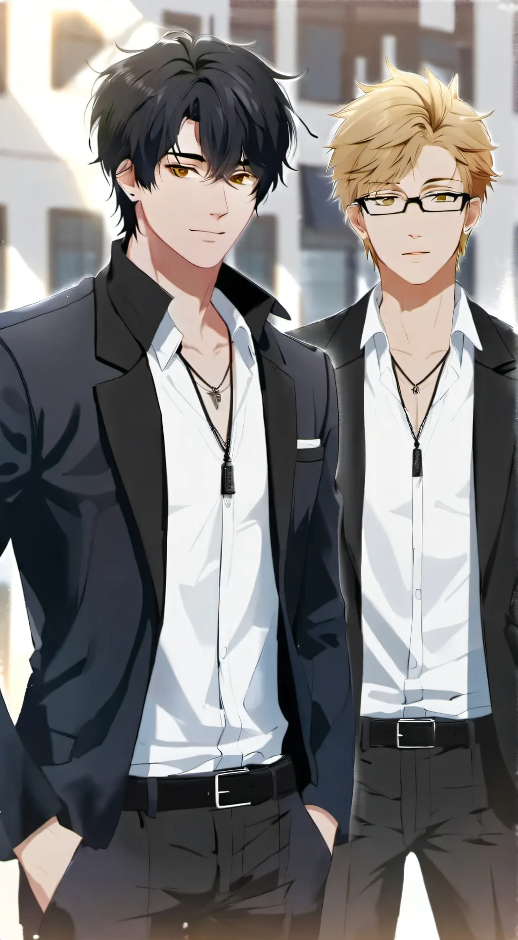 ai character: bodyguard x carl background