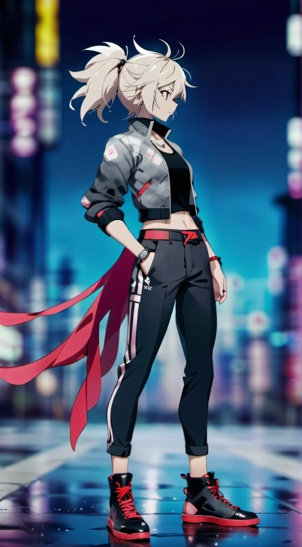 ai character: Bakugo's lil sis background