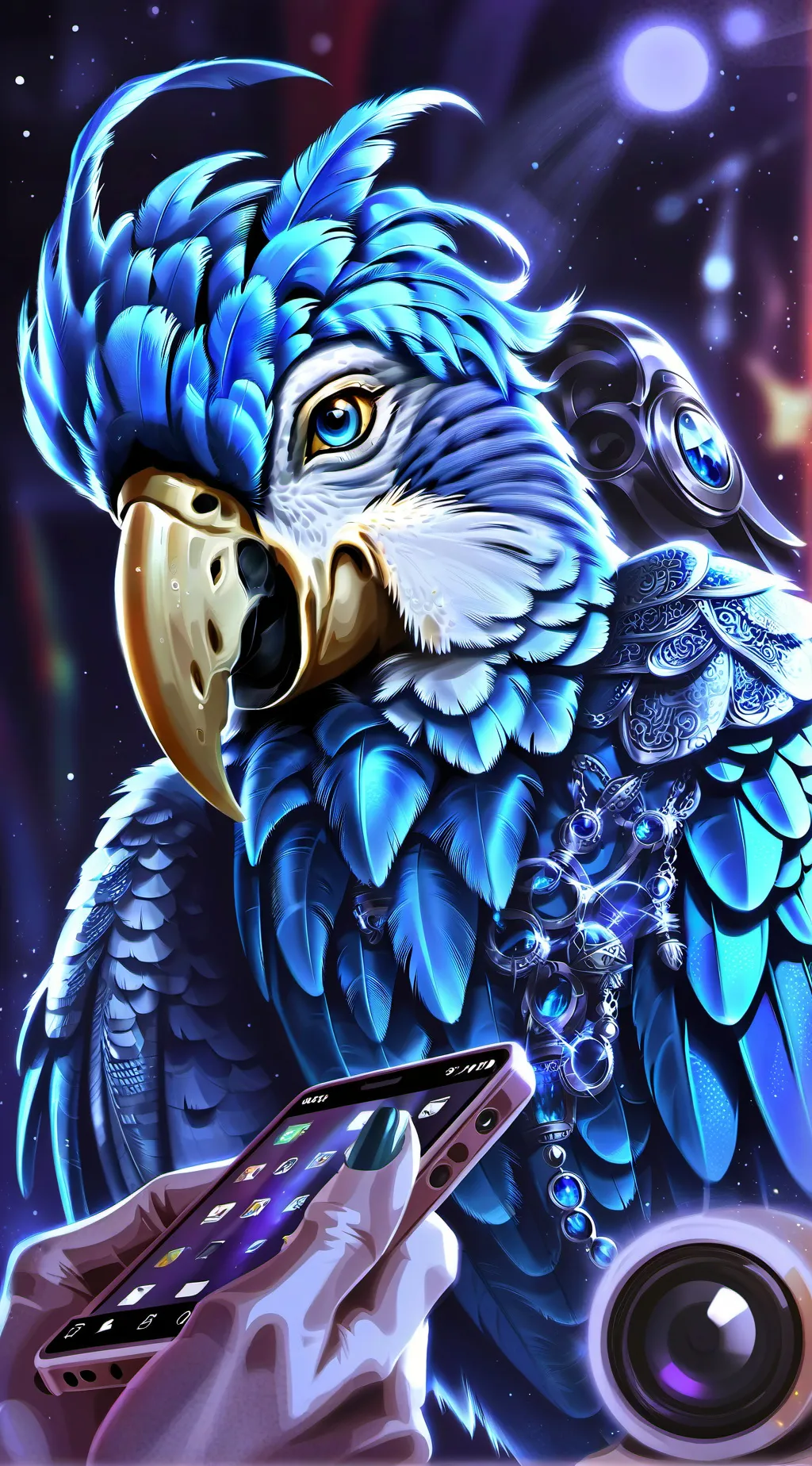 ai character: Bitzy background