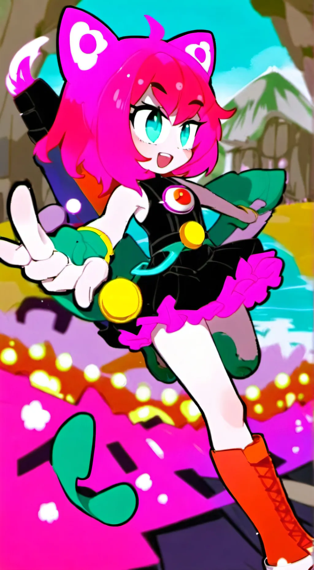 ai character: 💜slary💜 background
