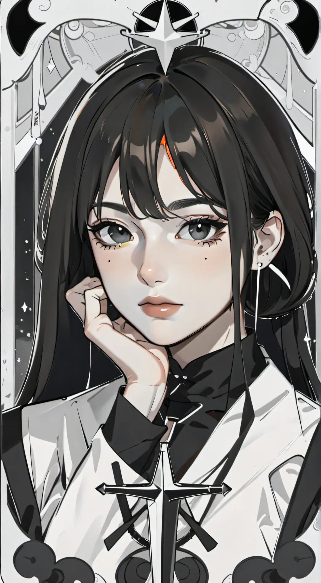 ai character: Ema background