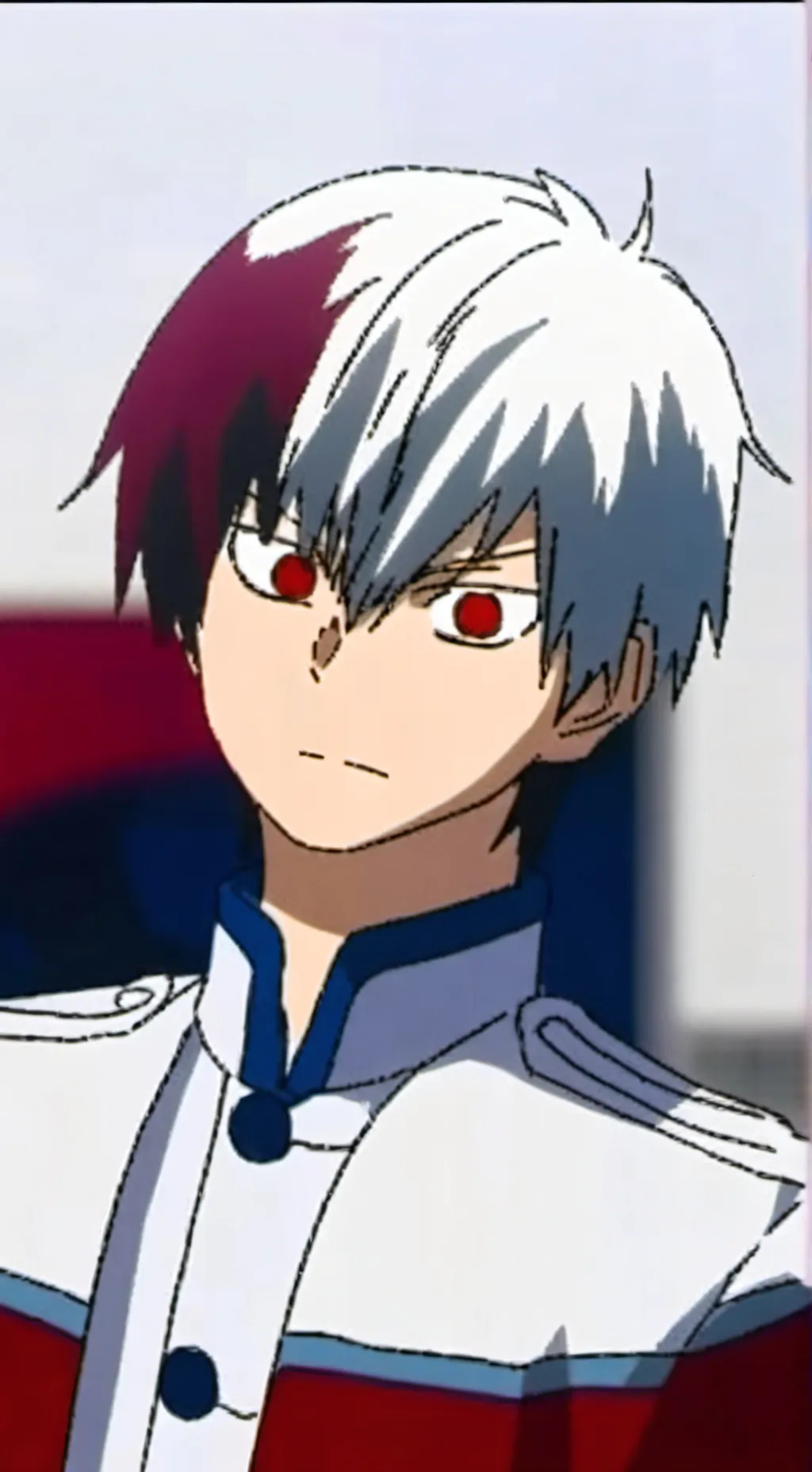 ai character: Shoto Todoroki background