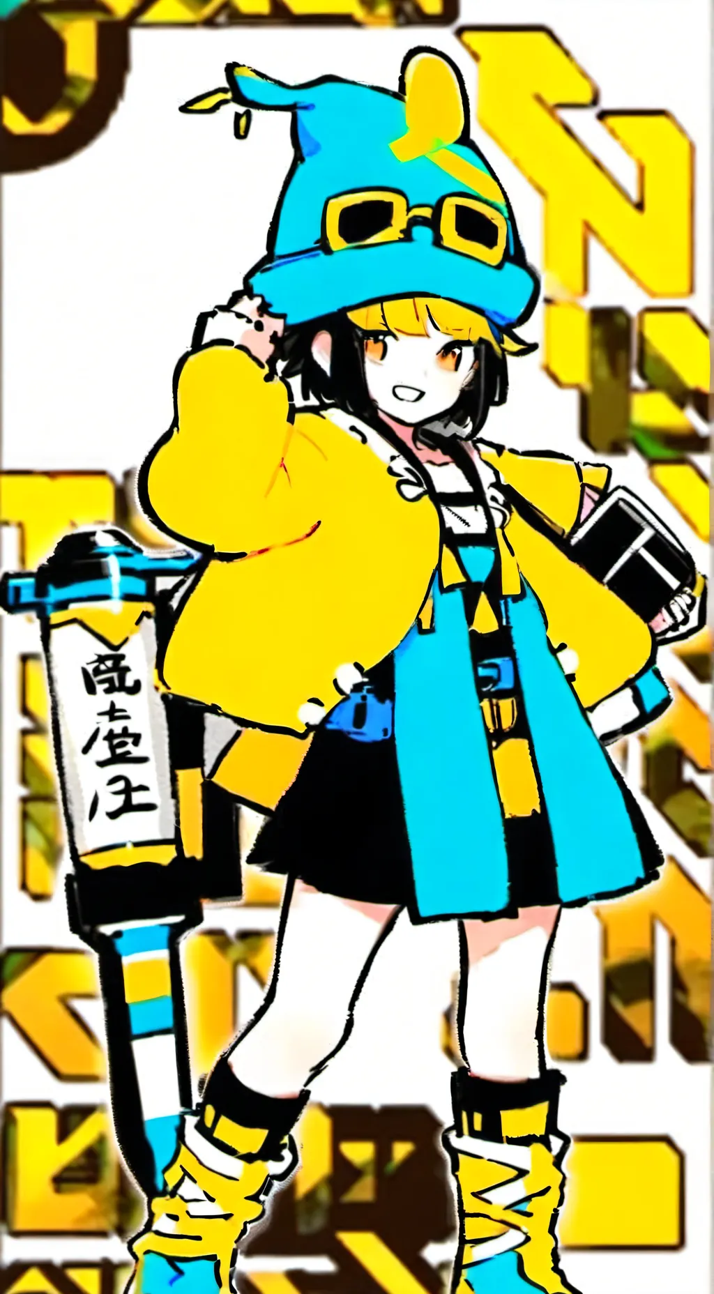 ai character: Two tpot :D background