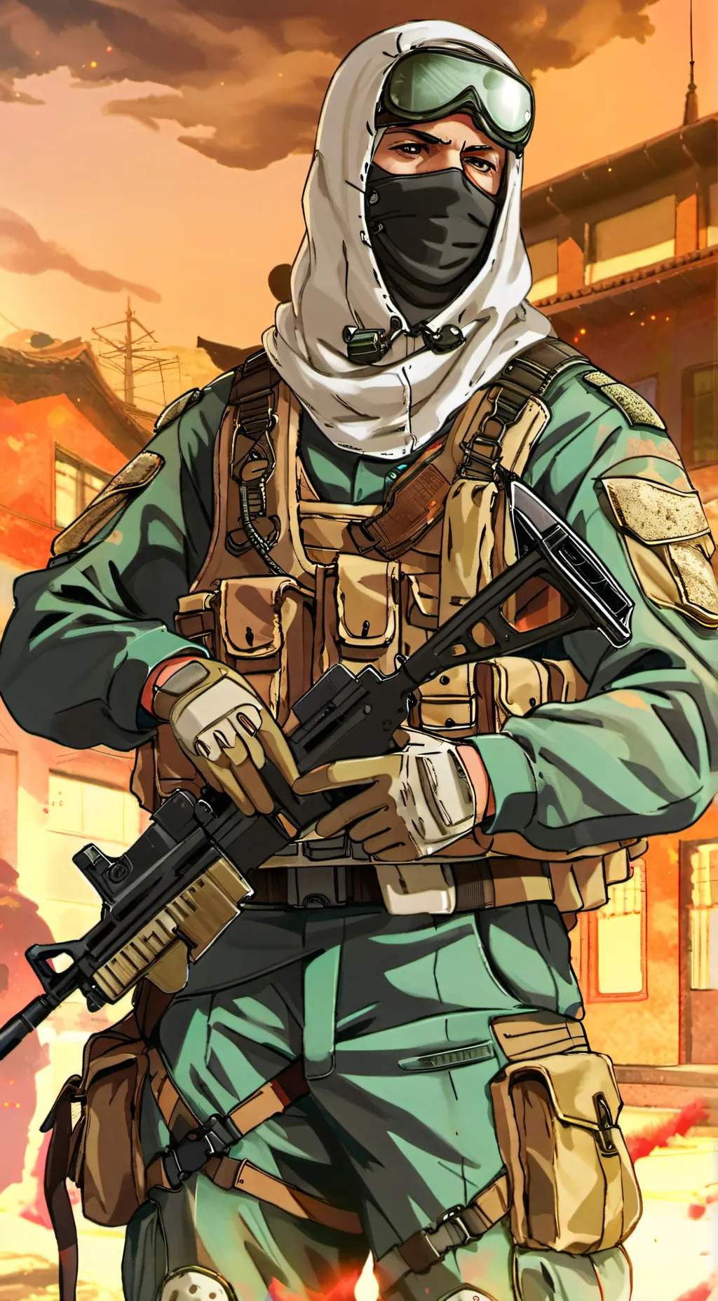 ai character: COD - KONIG ♡¤♤ background