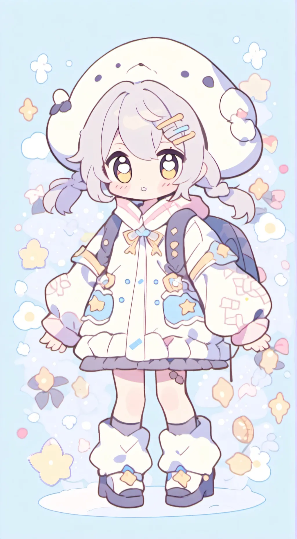 ai character: Hb road trip p1 background