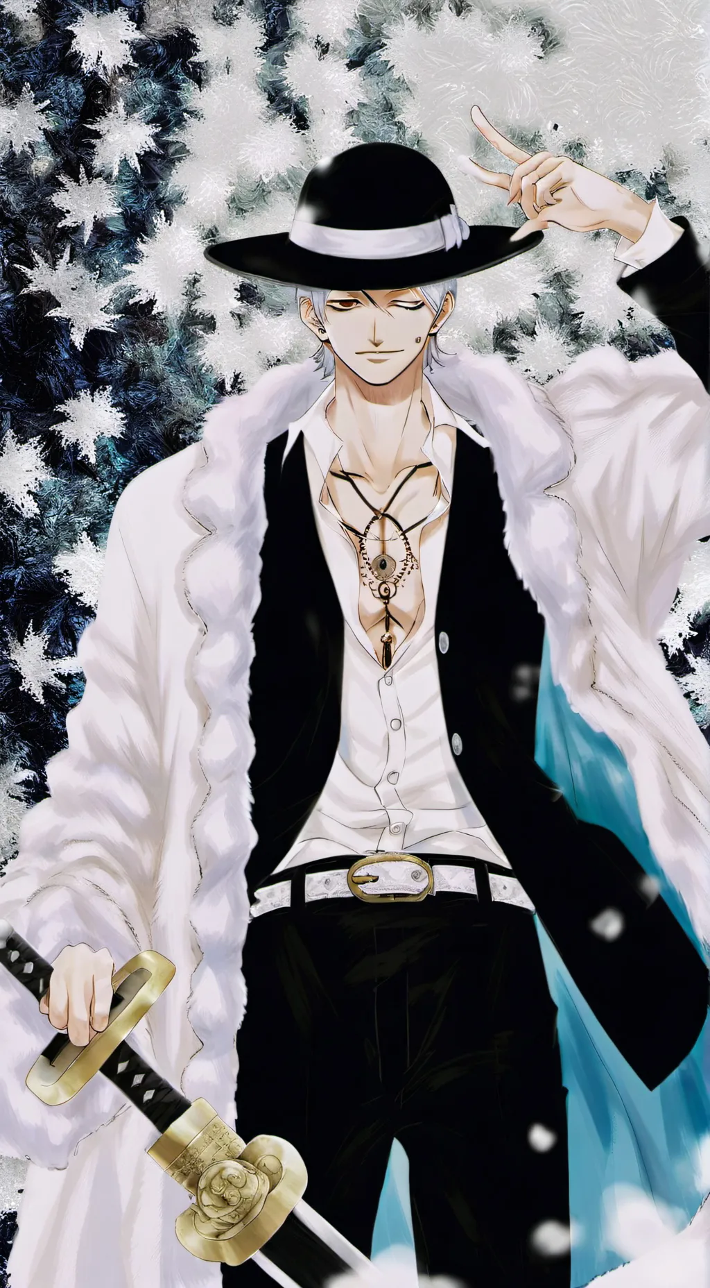 ai character: Trafalgar Law background