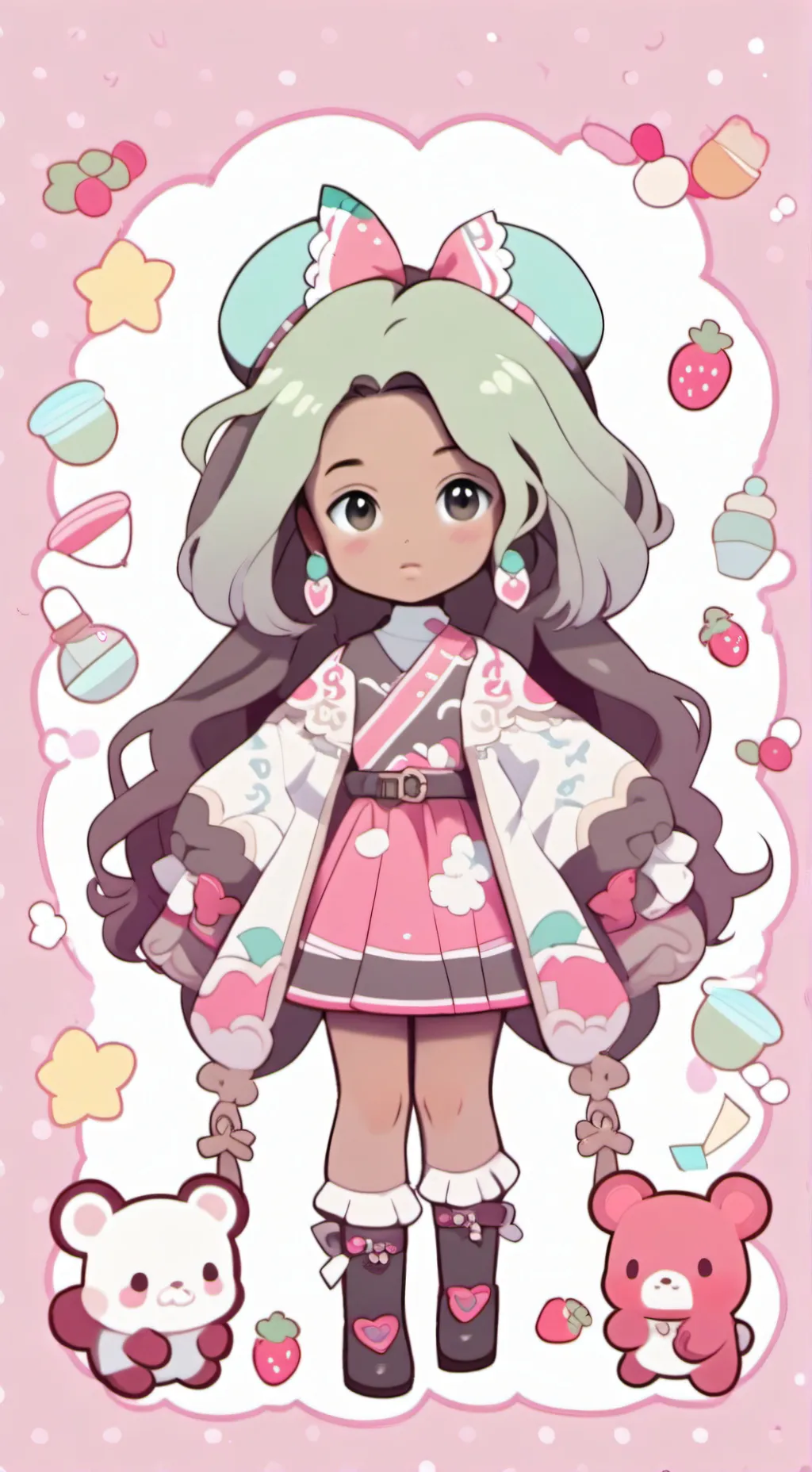 ai character: topHinaxbottomkage background