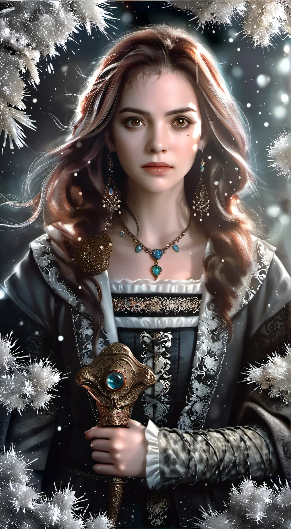 ai character: Hermione x yn background