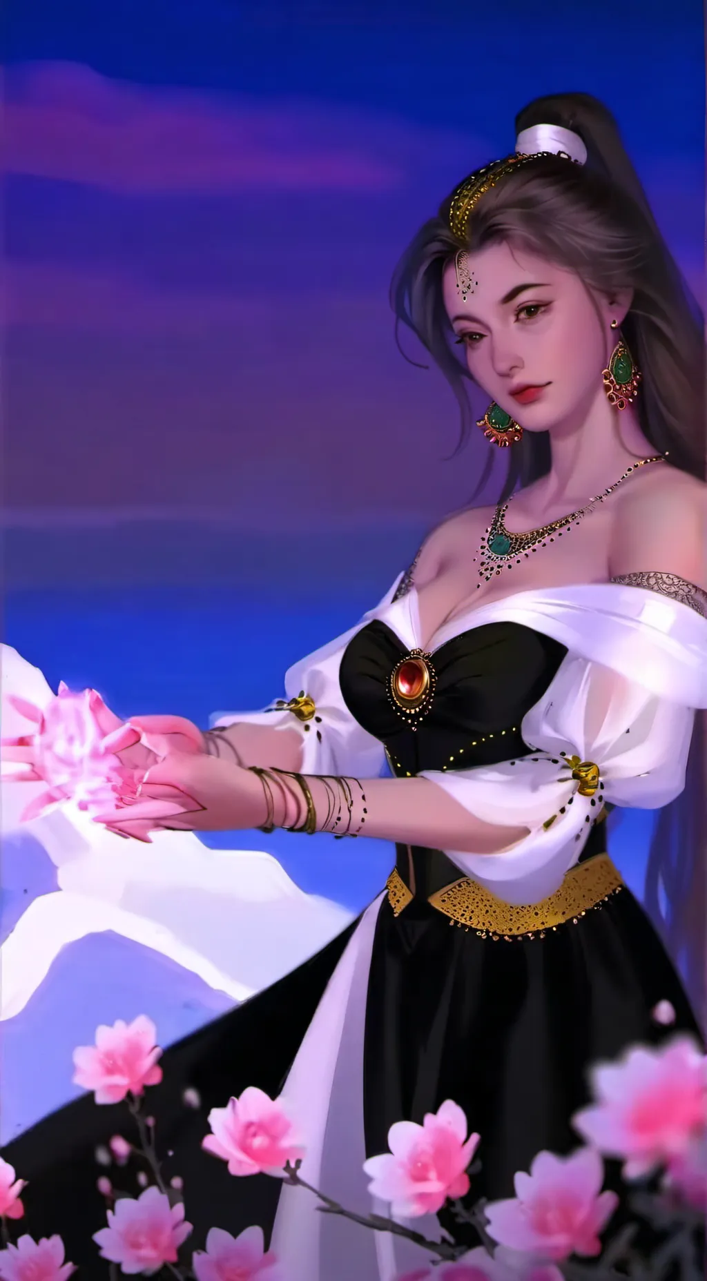 ai character: Sofia  background