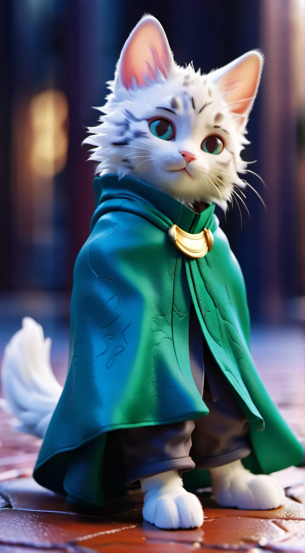 ai character: Cats background