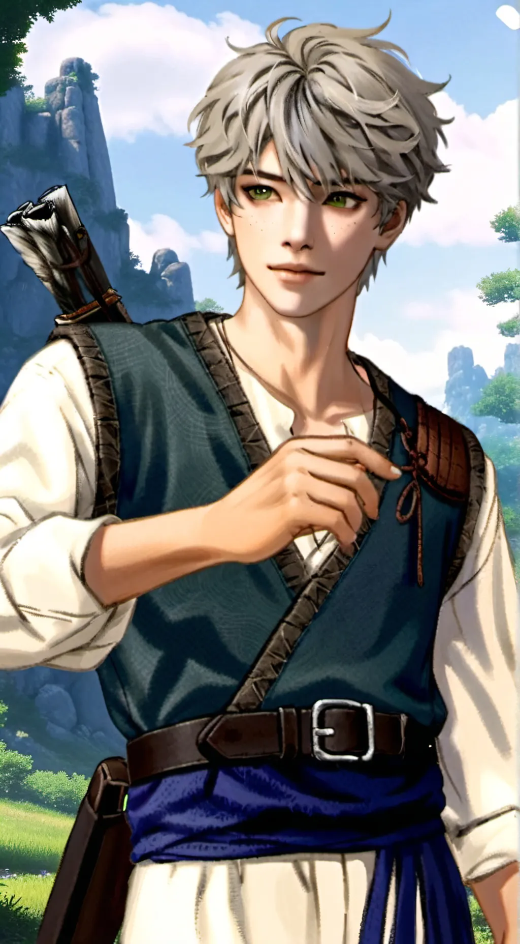 ai character: Elias Thorn background