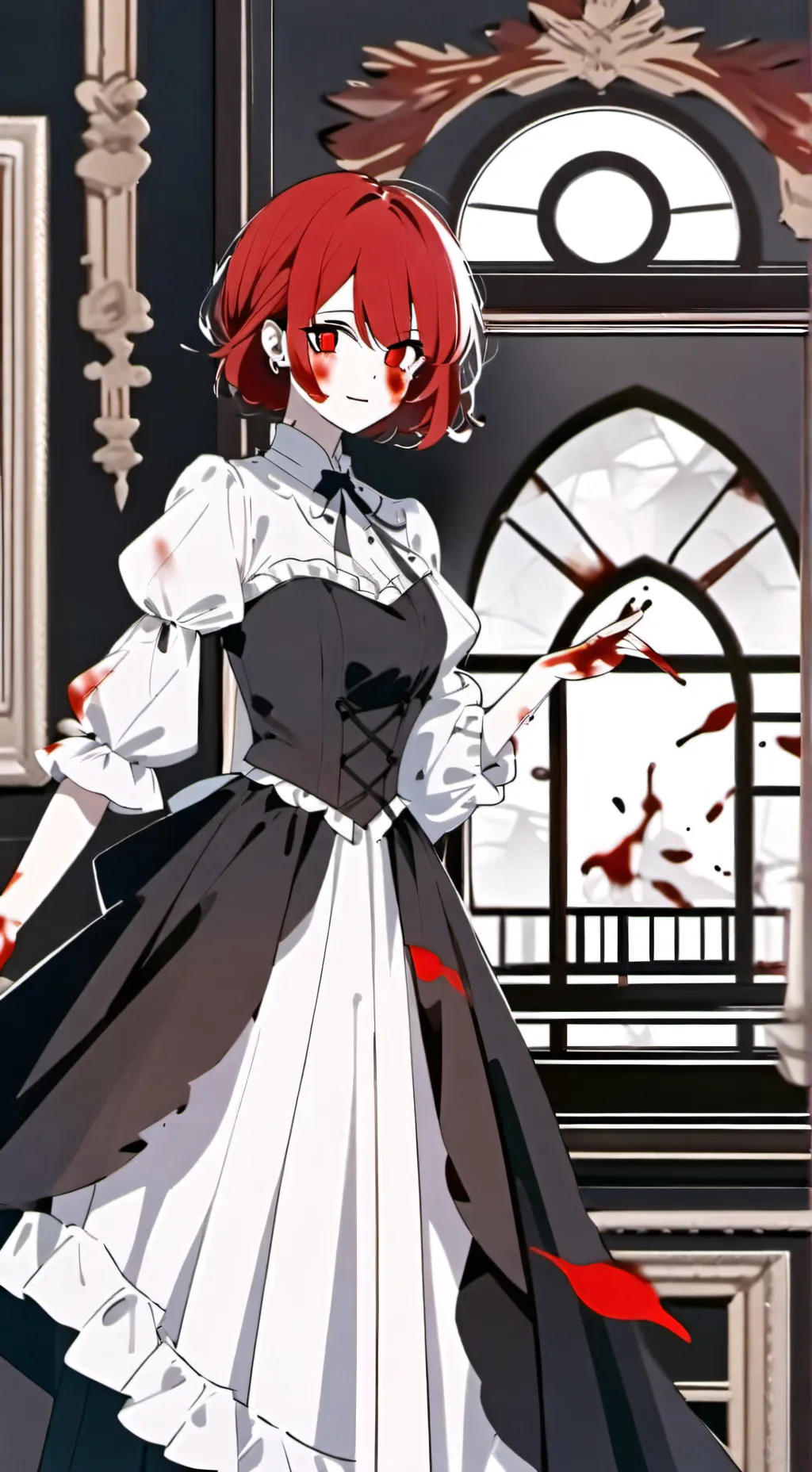 ai character: Scarlrt background