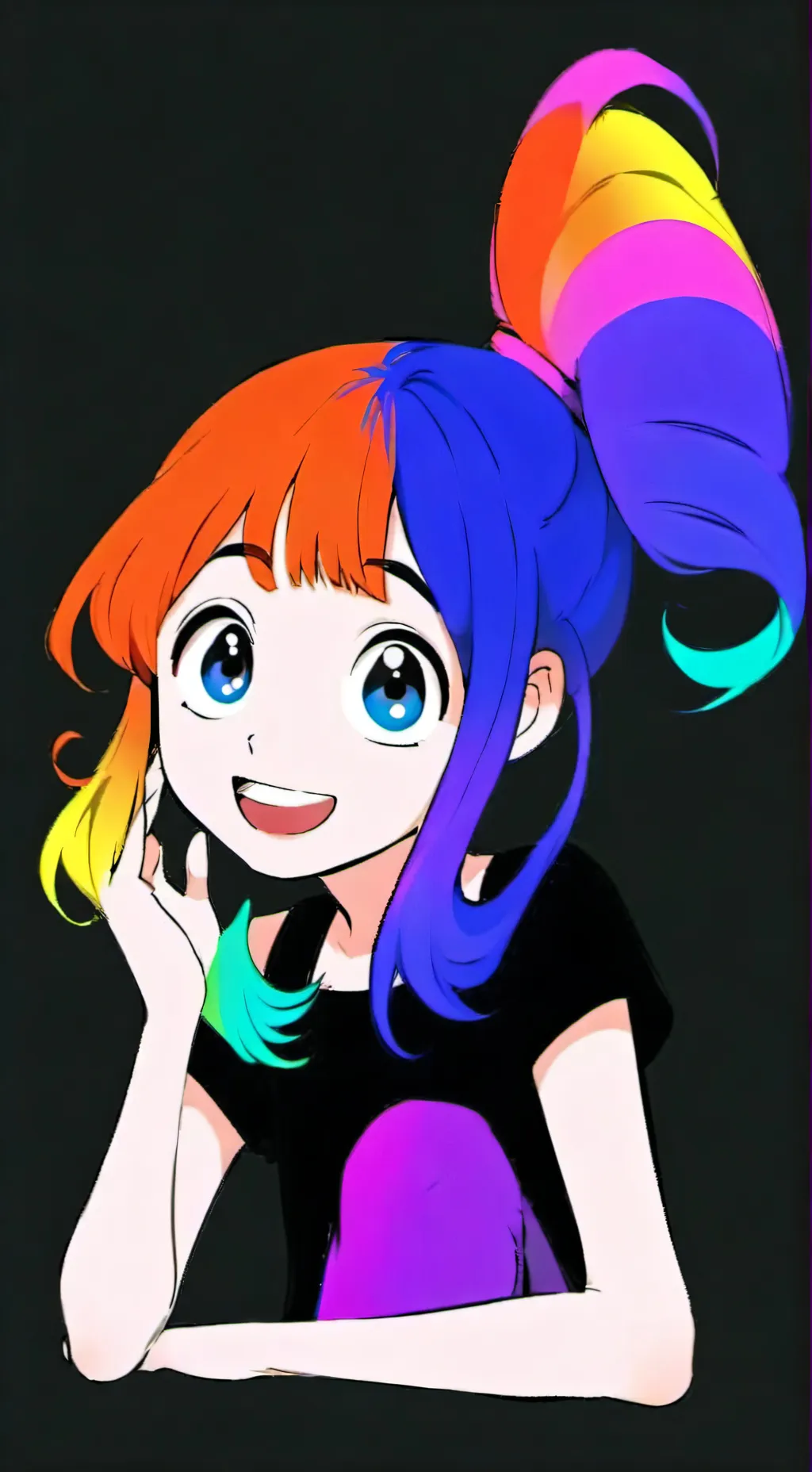 Talkie AI - Chat with rainbow oc 
