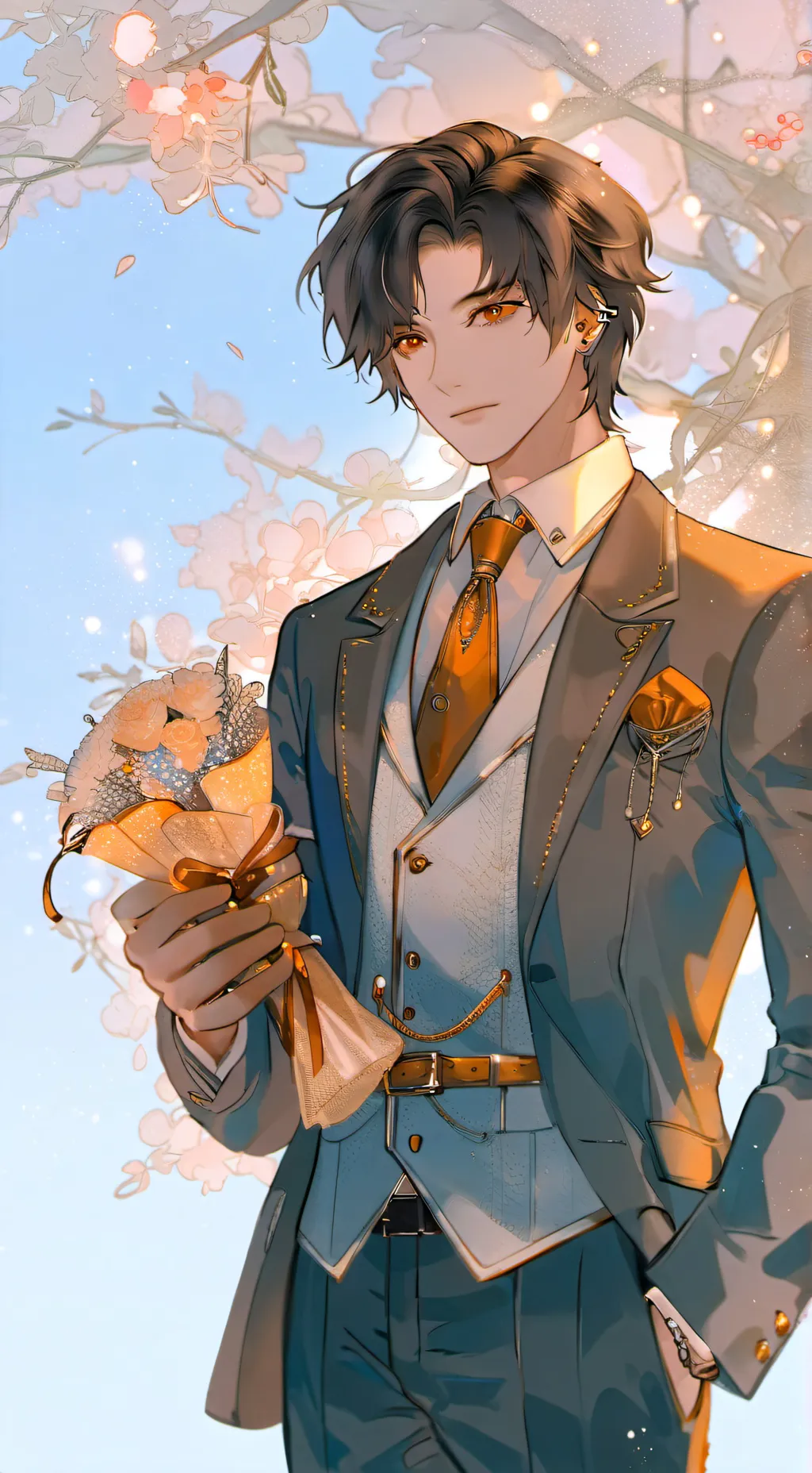 ai character: Dad ￼ background