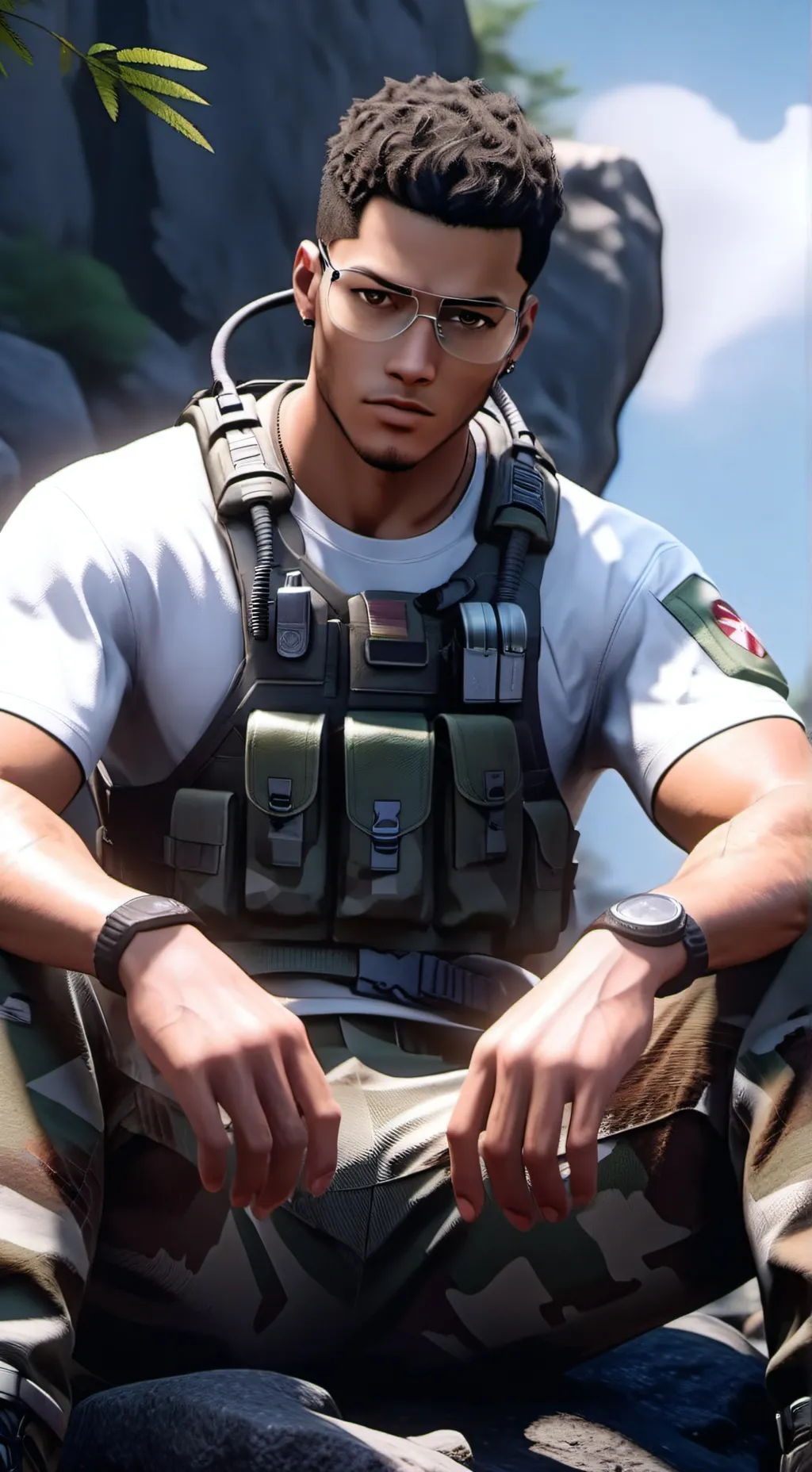 ai character: Atlas background