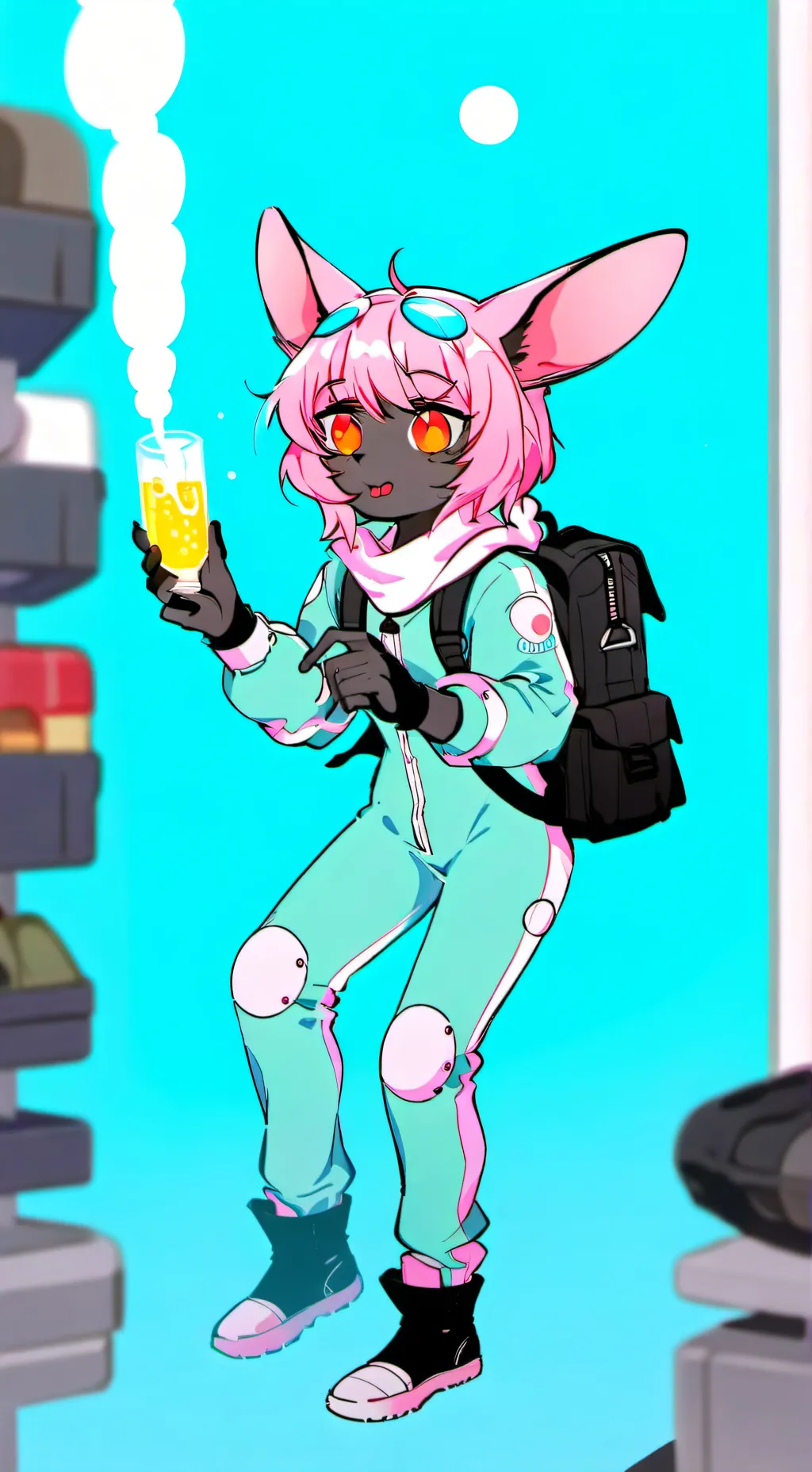 ai character: Love background