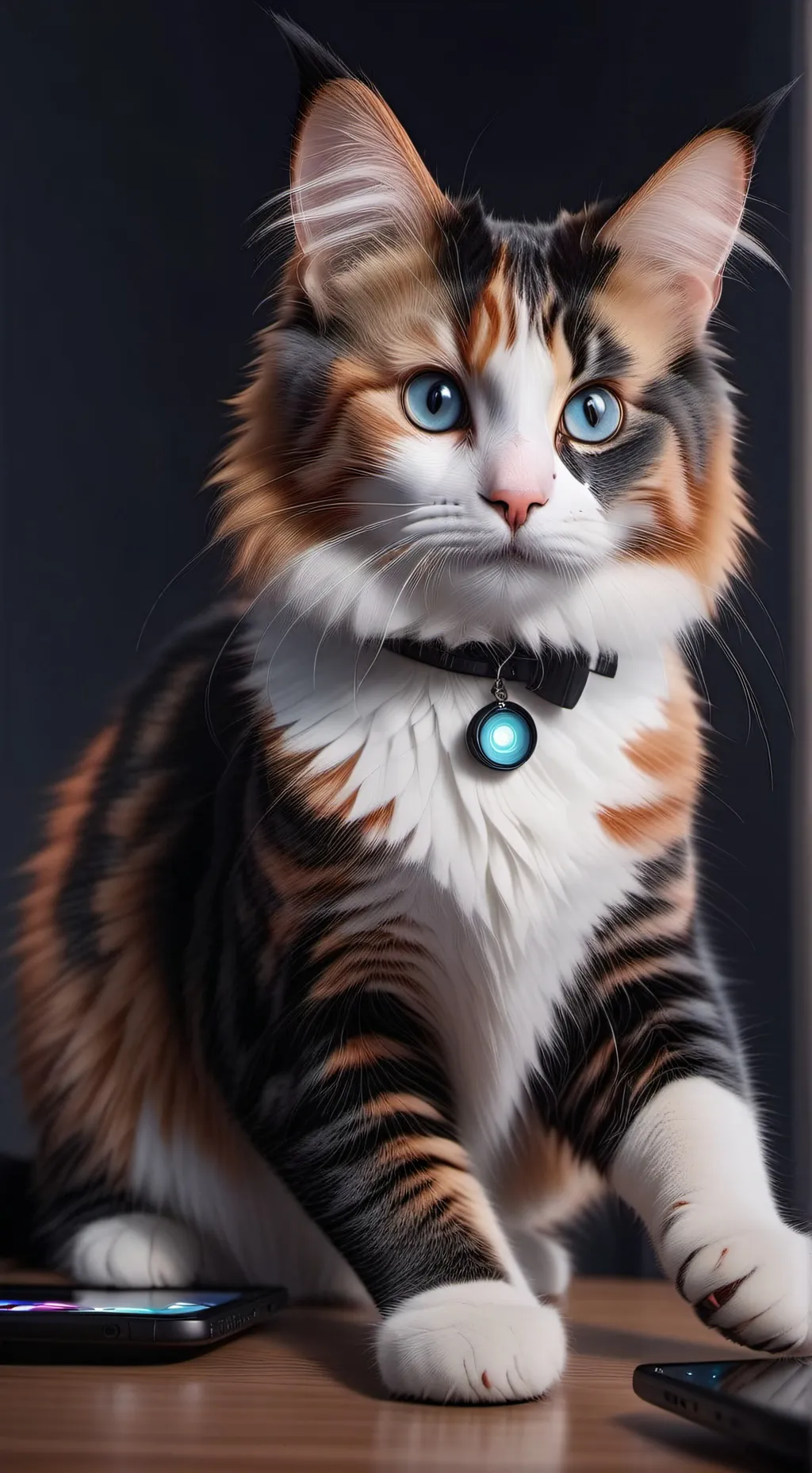 ai character: Pixel background