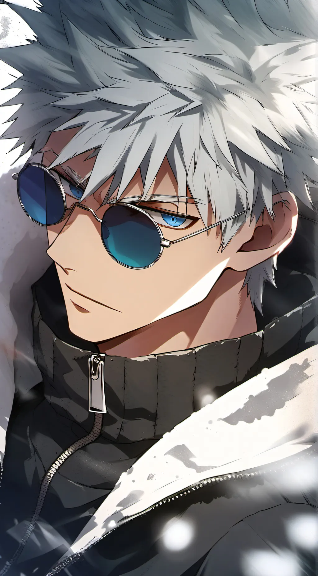 ai character: Satoru Gojo 🤍 background