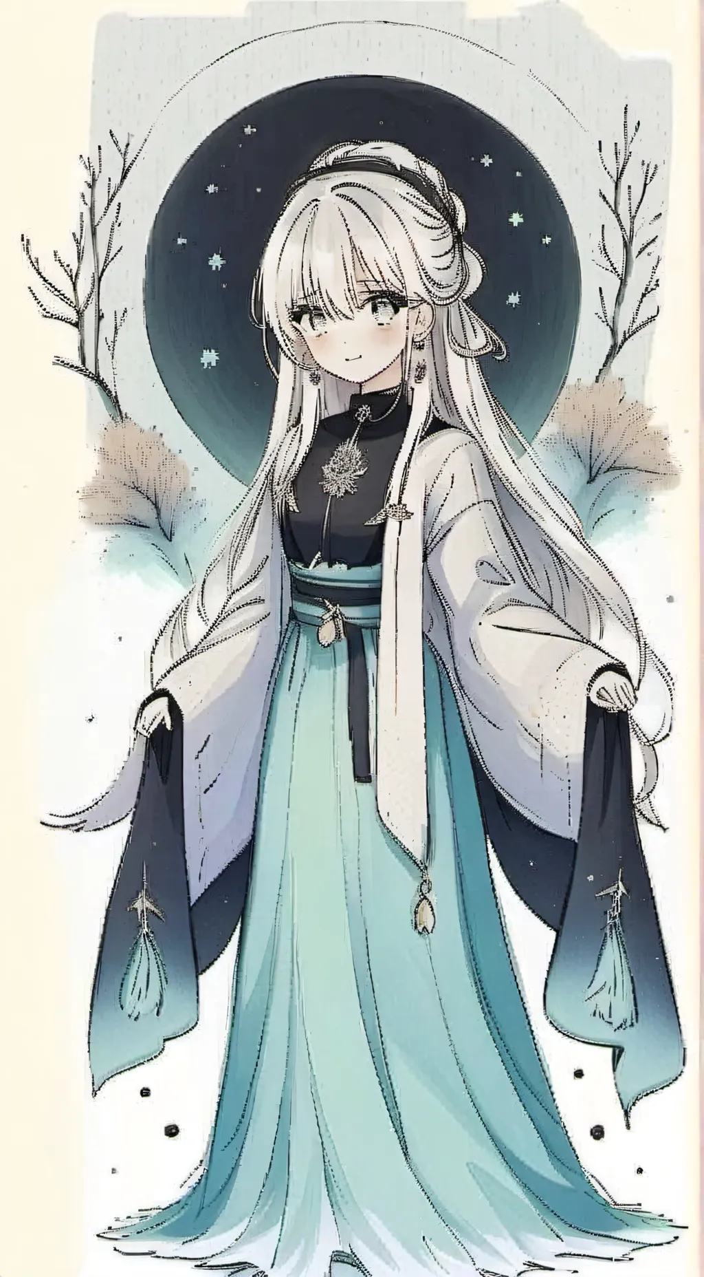 ai character: halus background