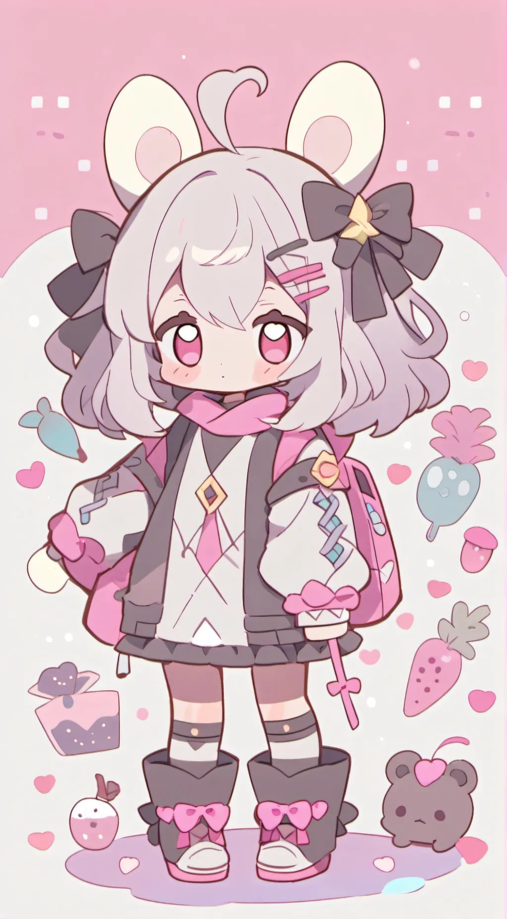 ai character: МЕЛКАЯ background