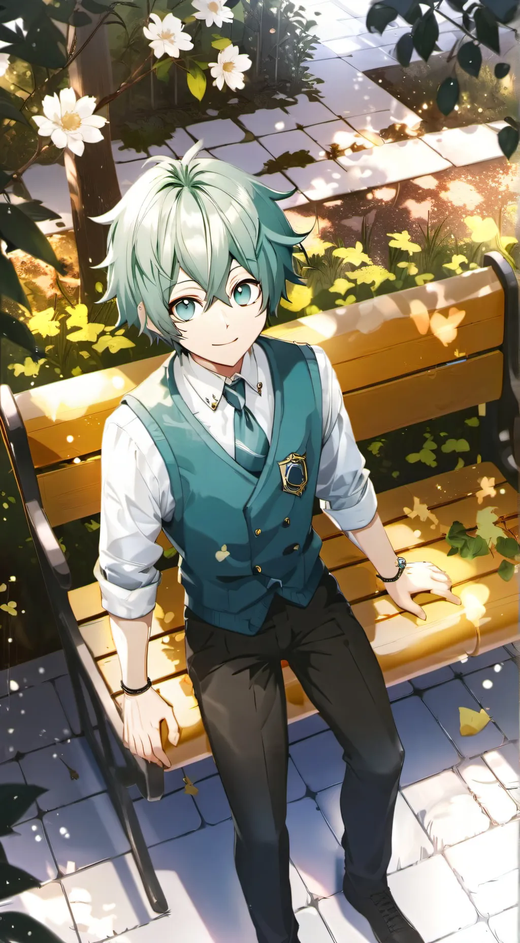ai character: izuku X you background