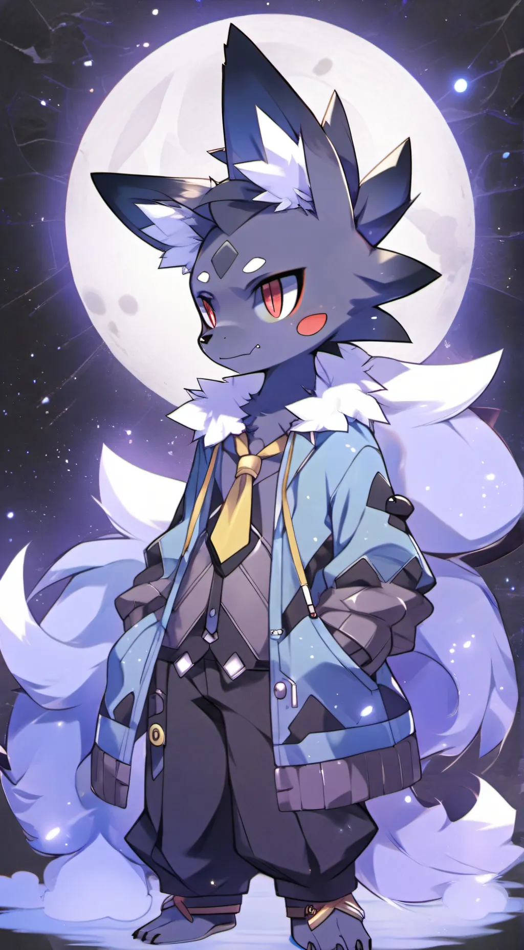 ai character: Lexi background