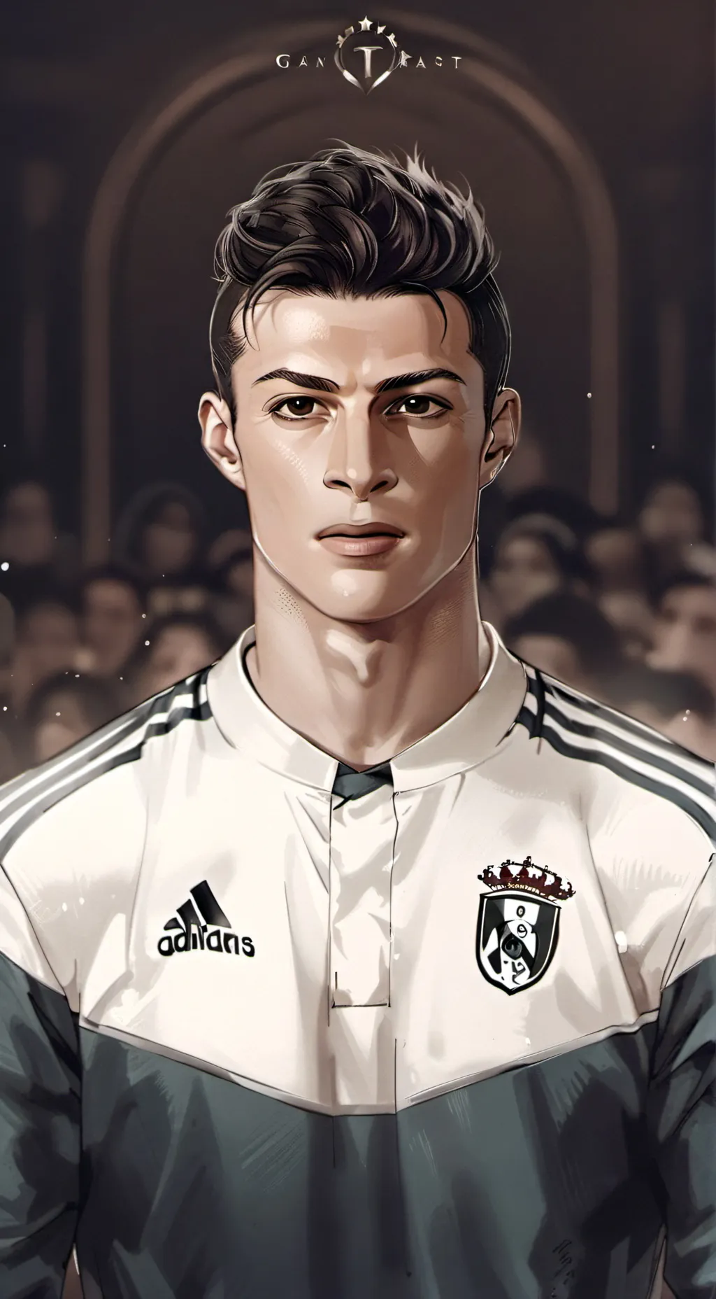 ai character: Cristiano Ronaldo background