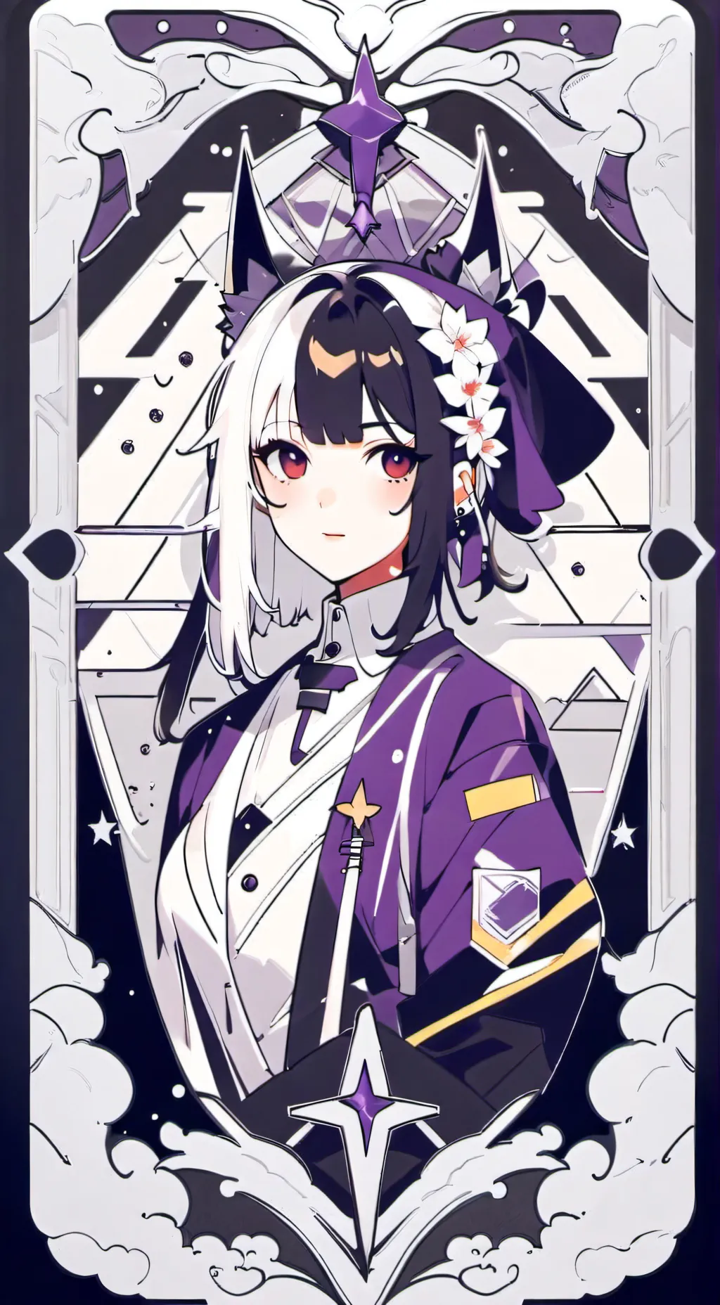 ai character: mha HALLOWEEN 👻 background