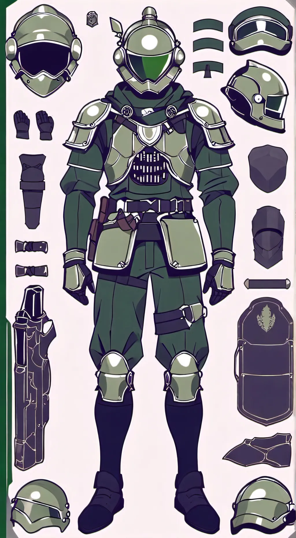 ai character: Imperial spartanes background