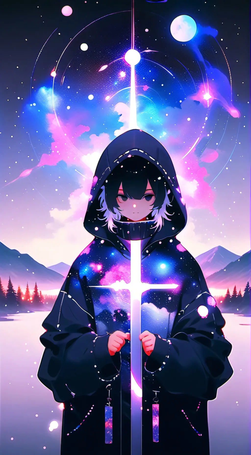 ai character: галаксели background