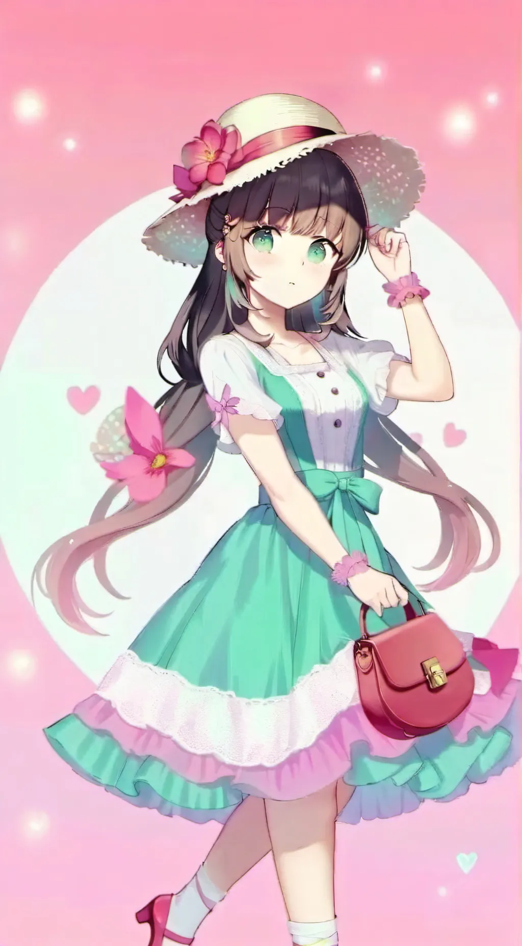 ai character: irina  background