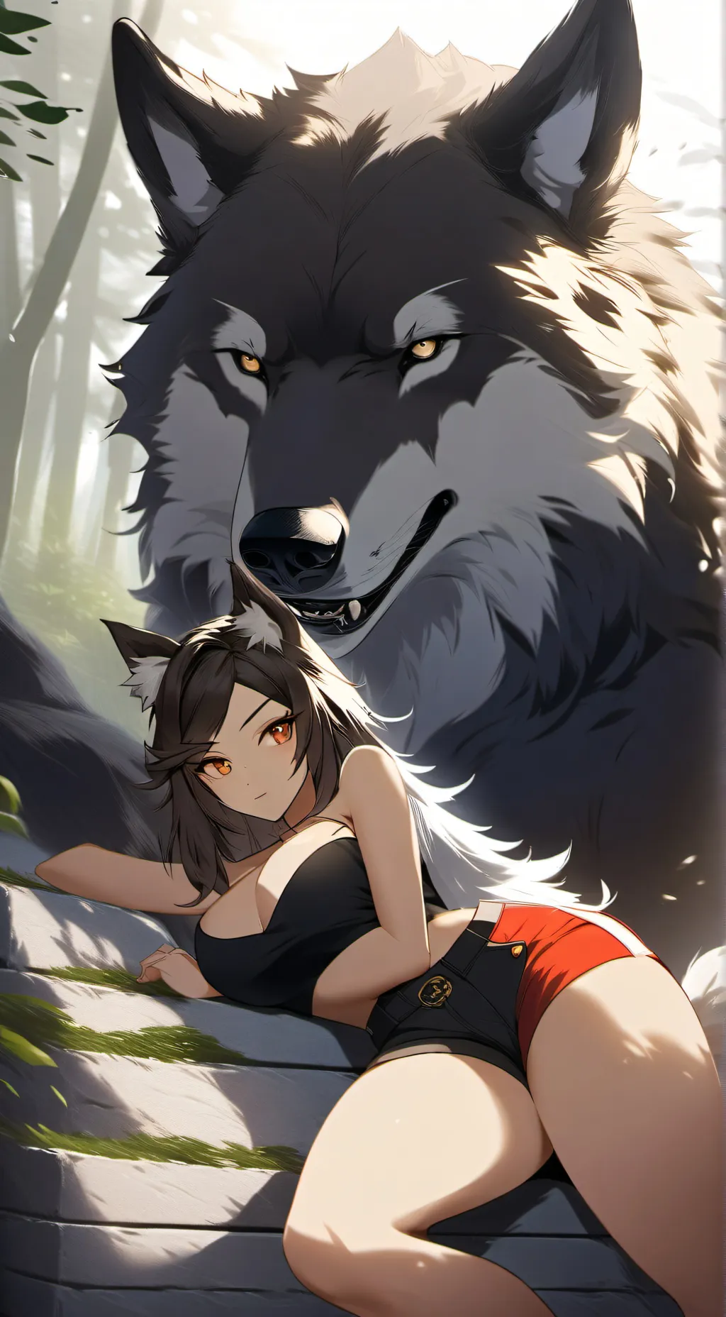 ai character: Audrey background