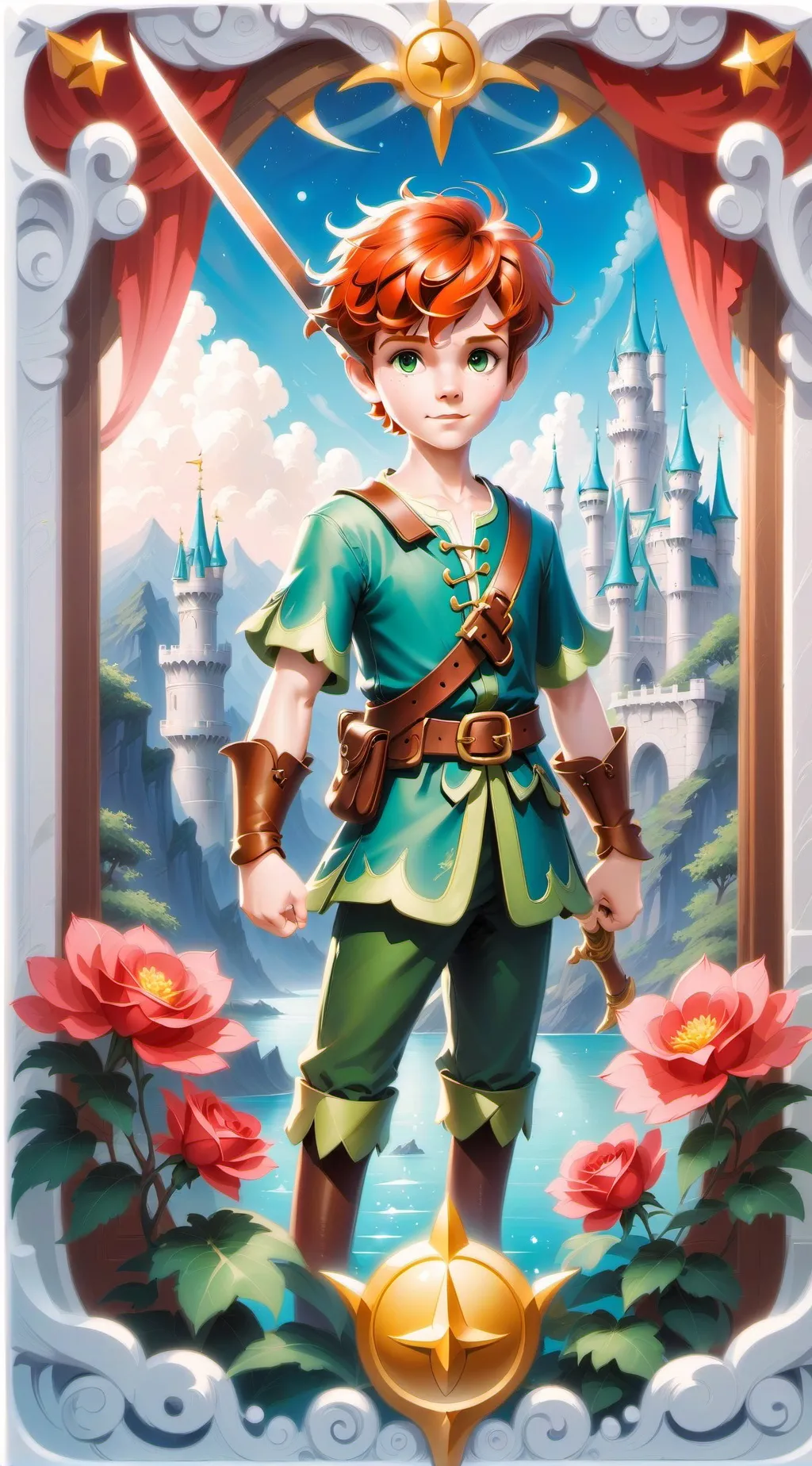 ai character: Peter Pan (#NEW) background