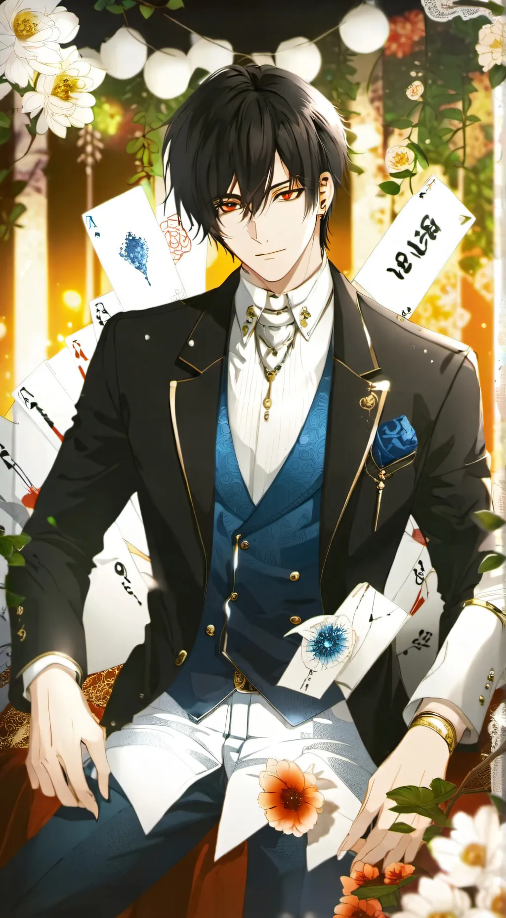 ai character: Денис background