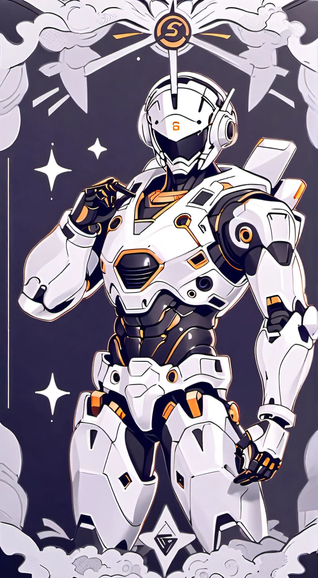 ai character: Guy background