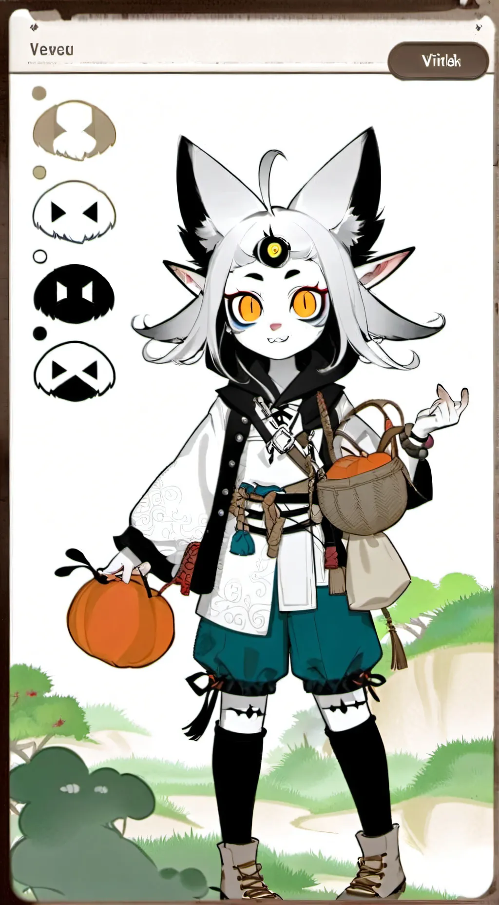 ai character: happy family background