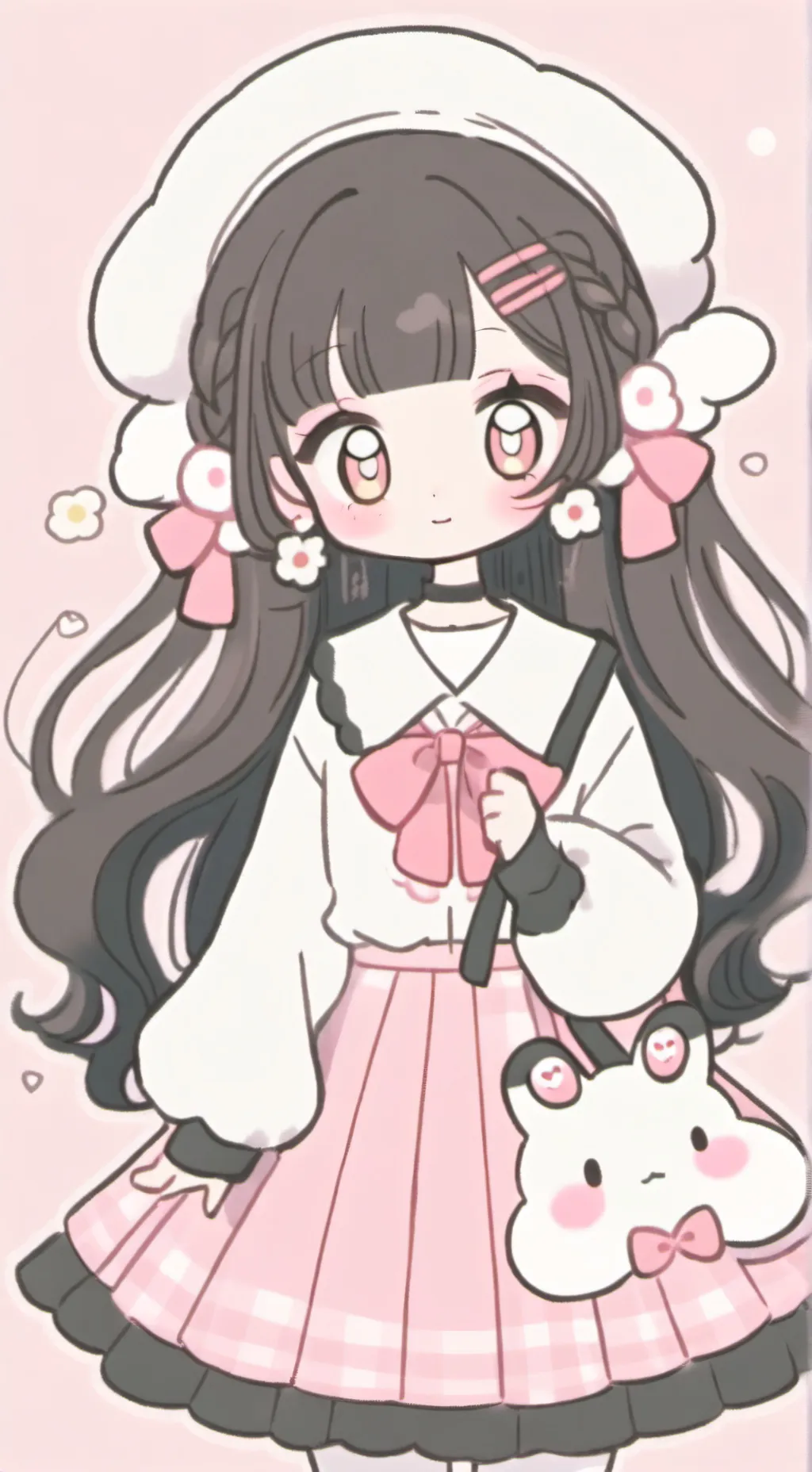 ai character: Karra ￼ background
