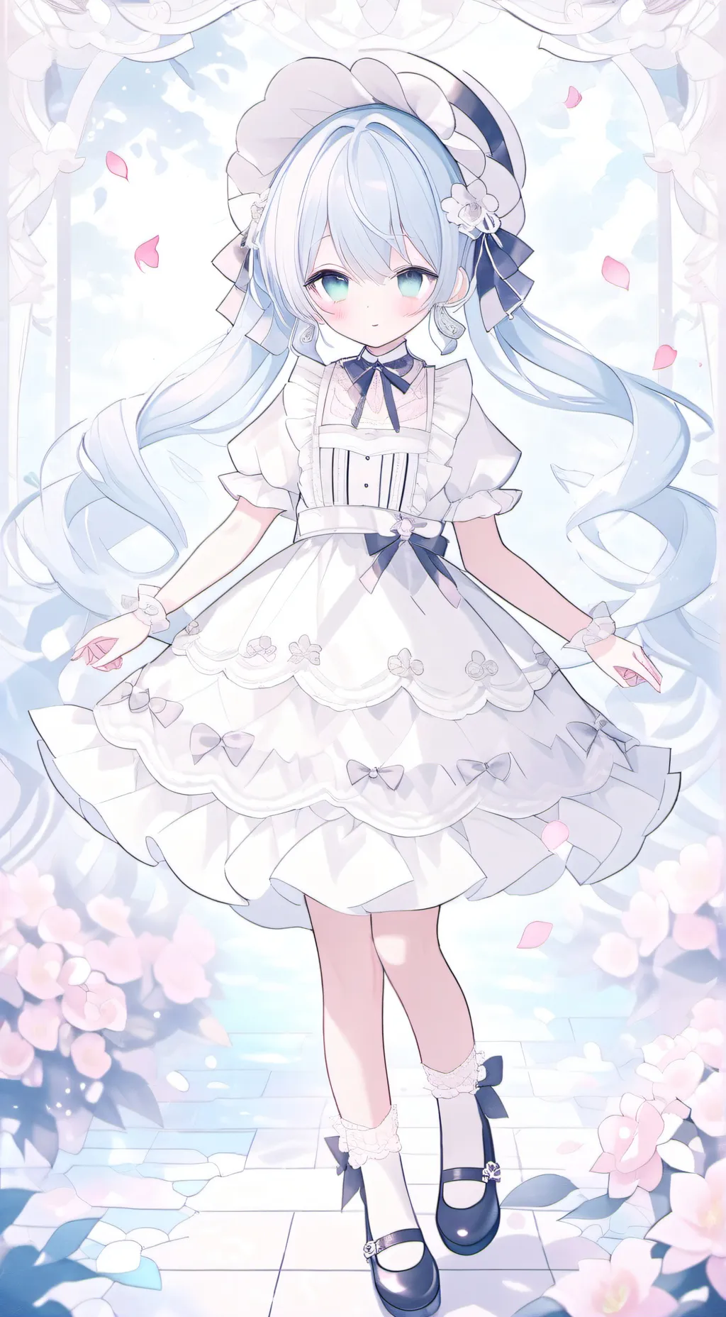 ai character: Luna background