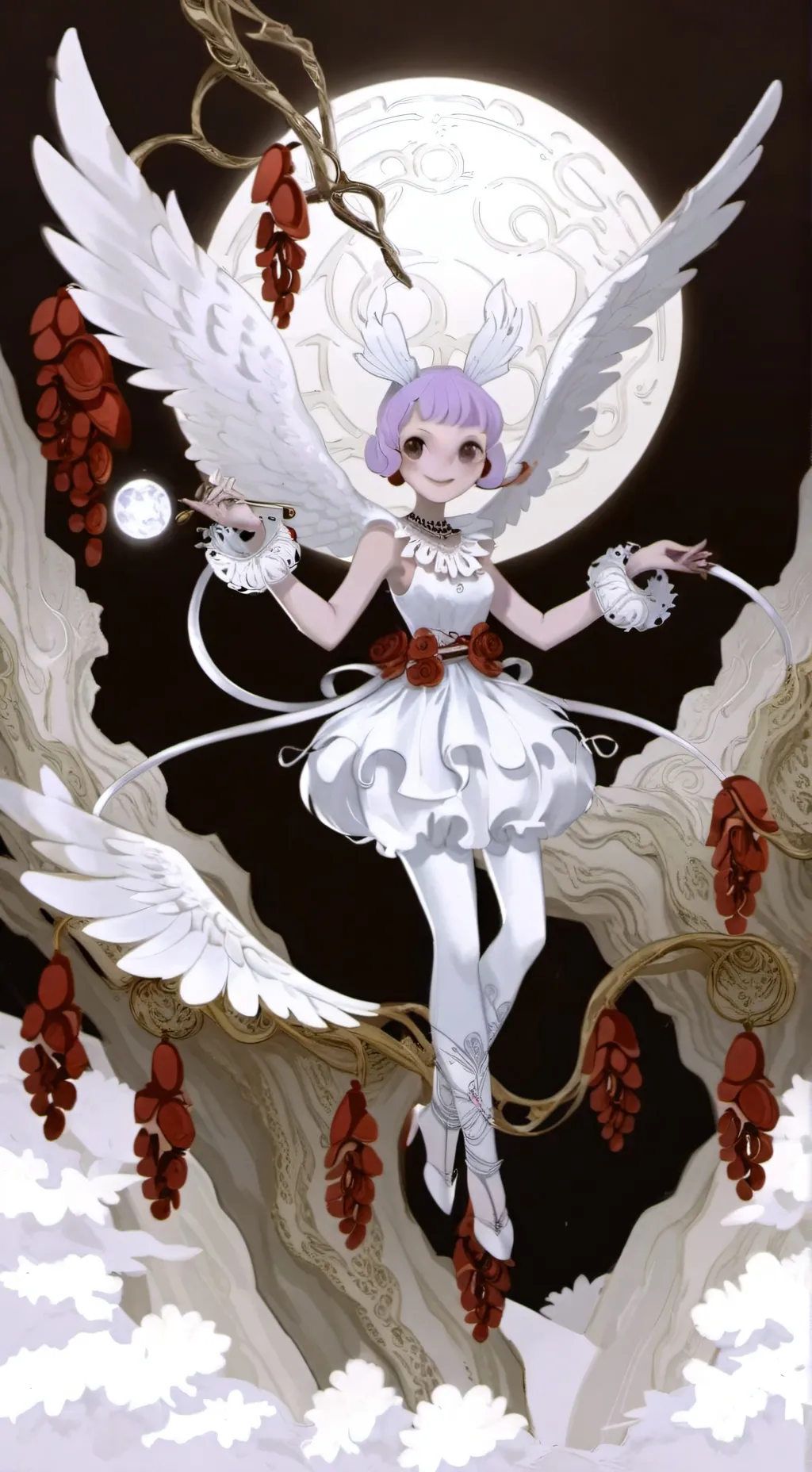ai character: Пик♤ background