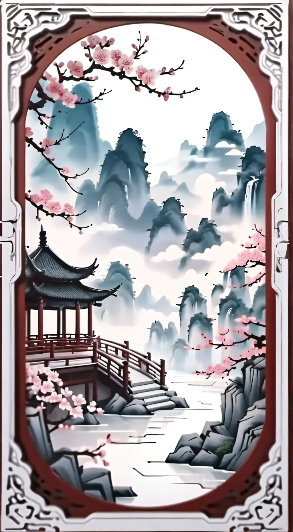 ai character: Китай background