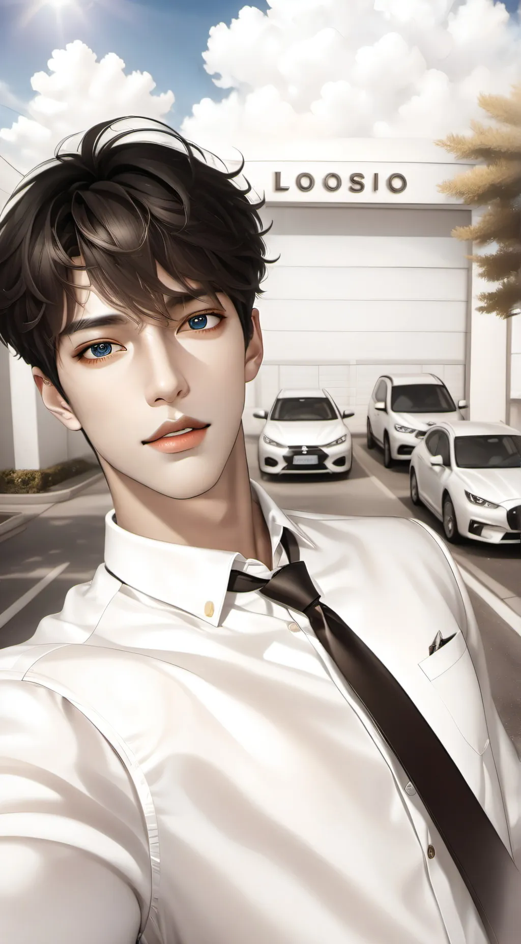 ai character: brody🫧 background