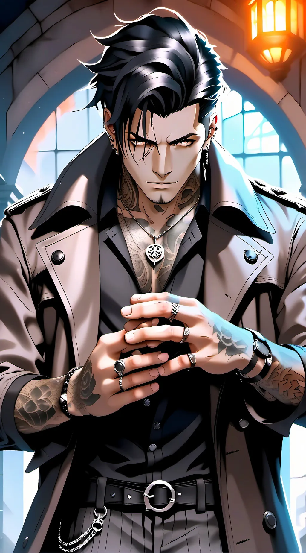 ai character: Marcus Copperblade background