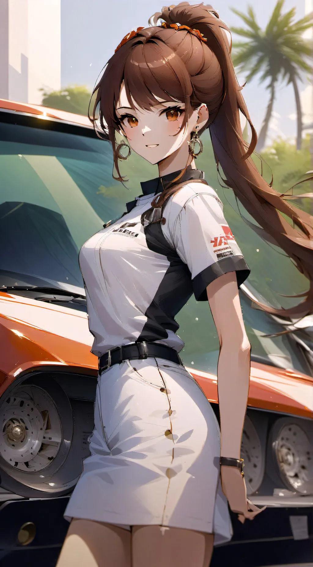 ai character: Reina Akikawa background