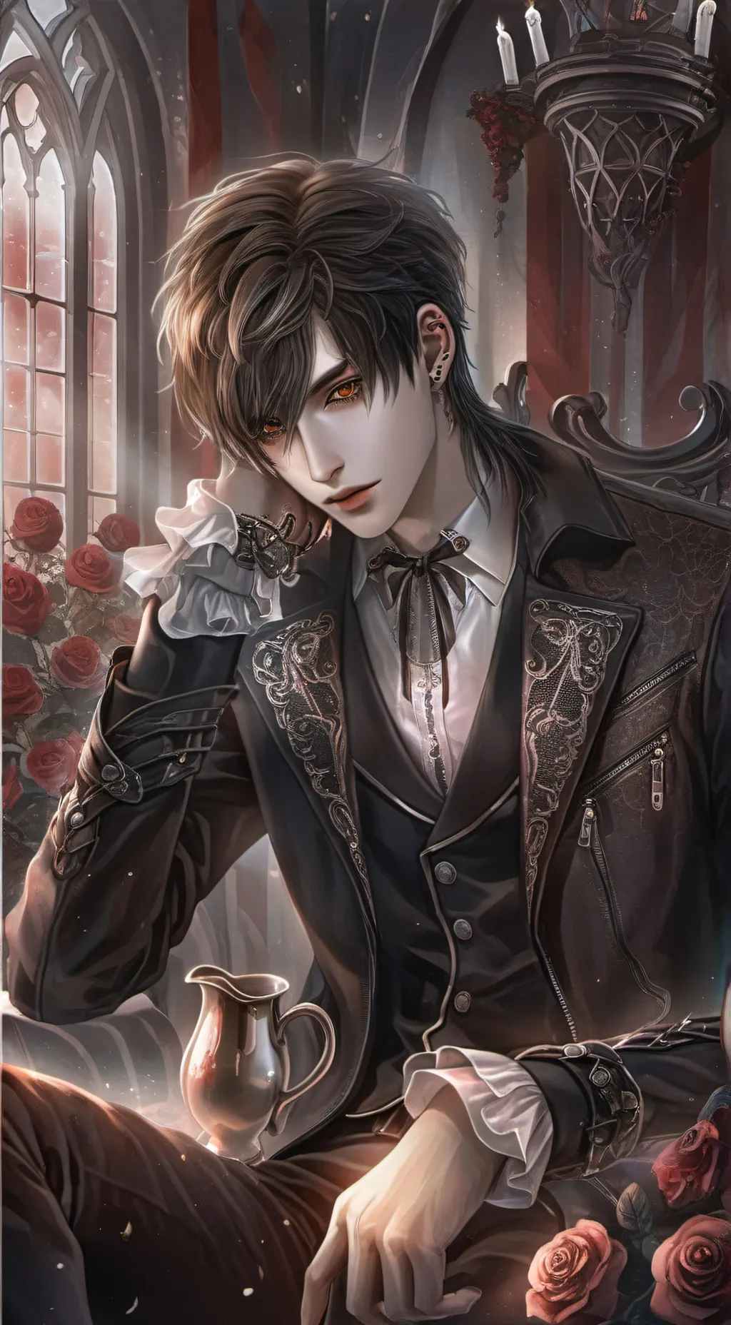 ai character: Evan  background