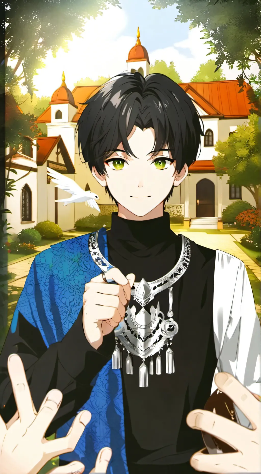 ai character: Helmie background