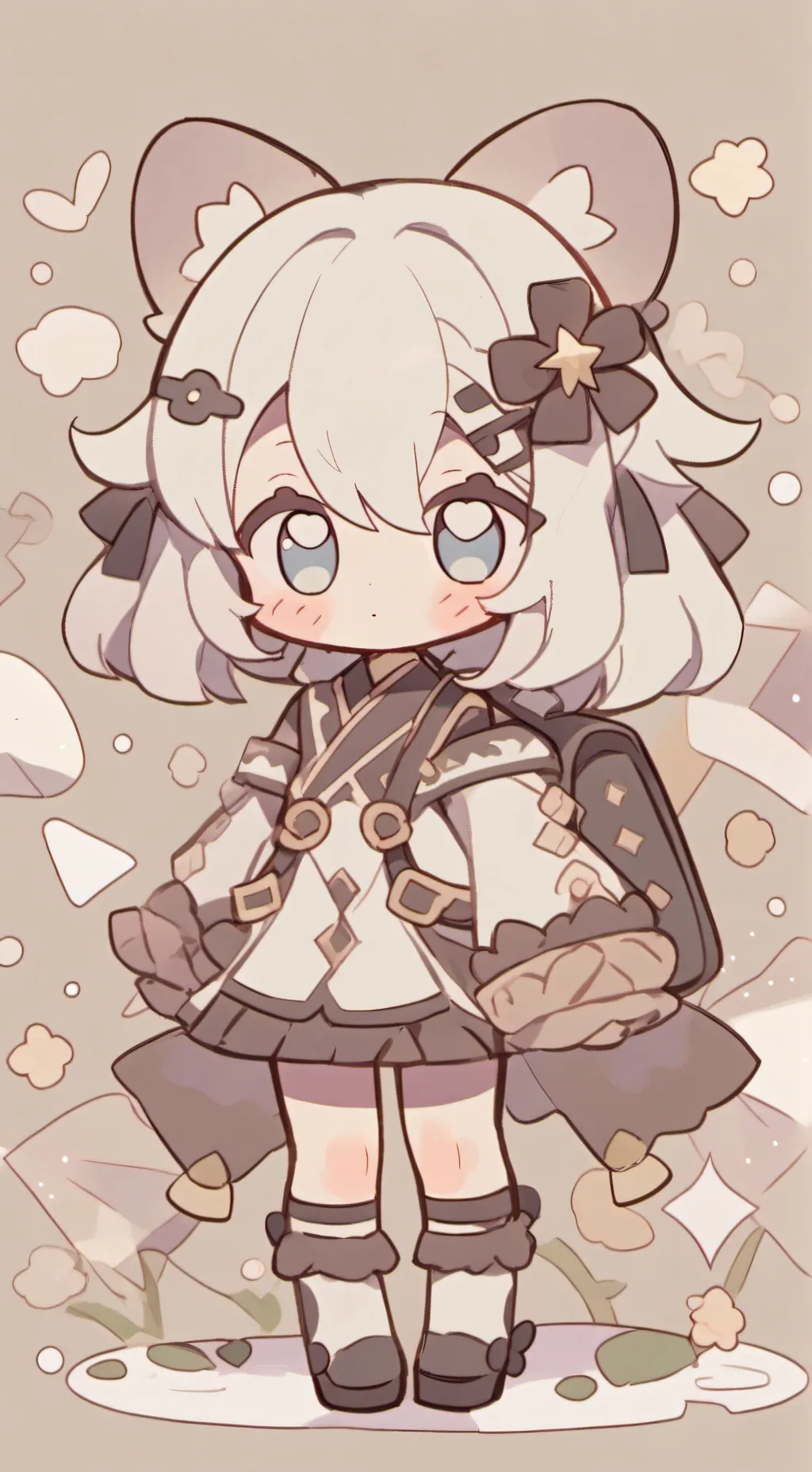 ai character: kny background