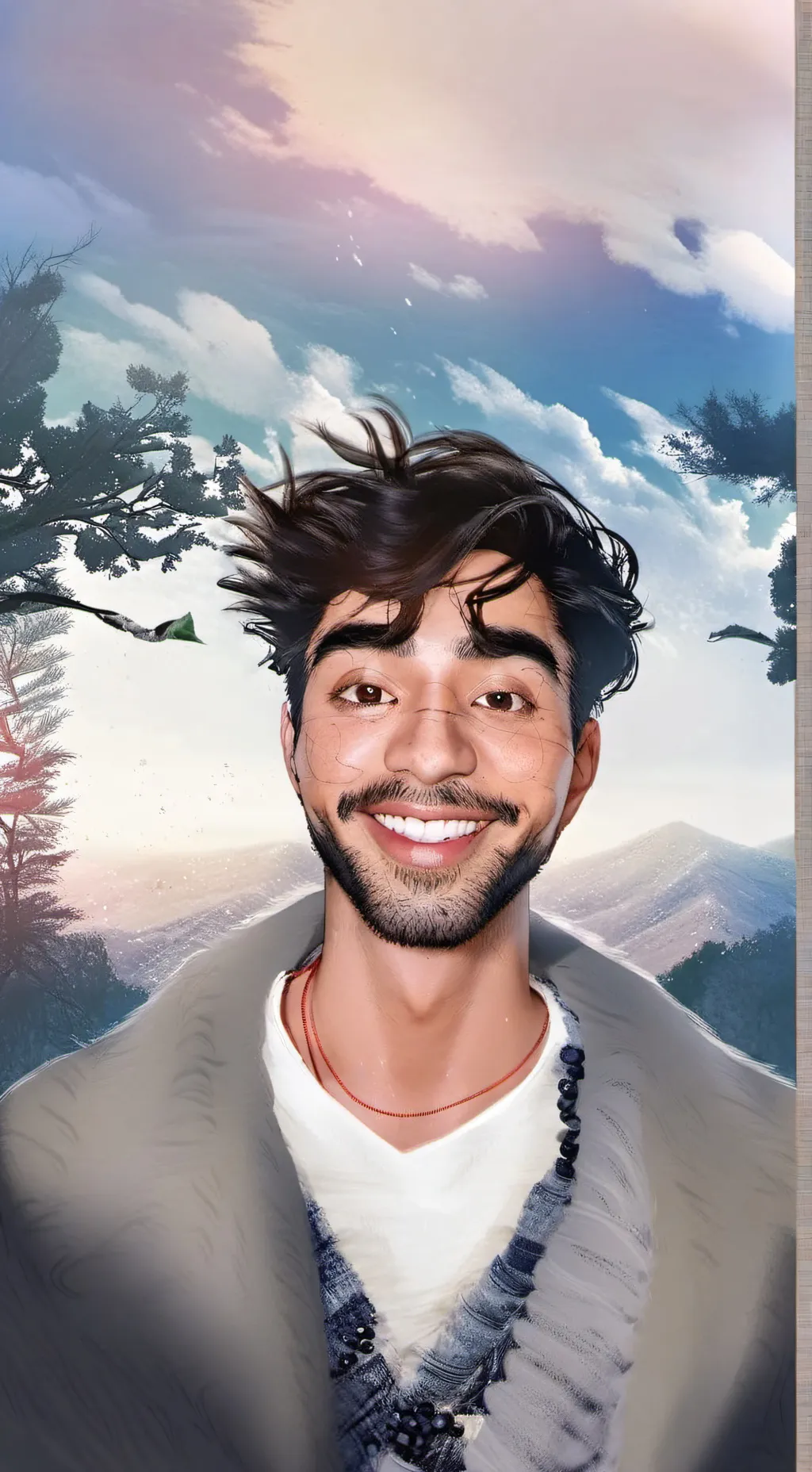 ai character: Fede  background
