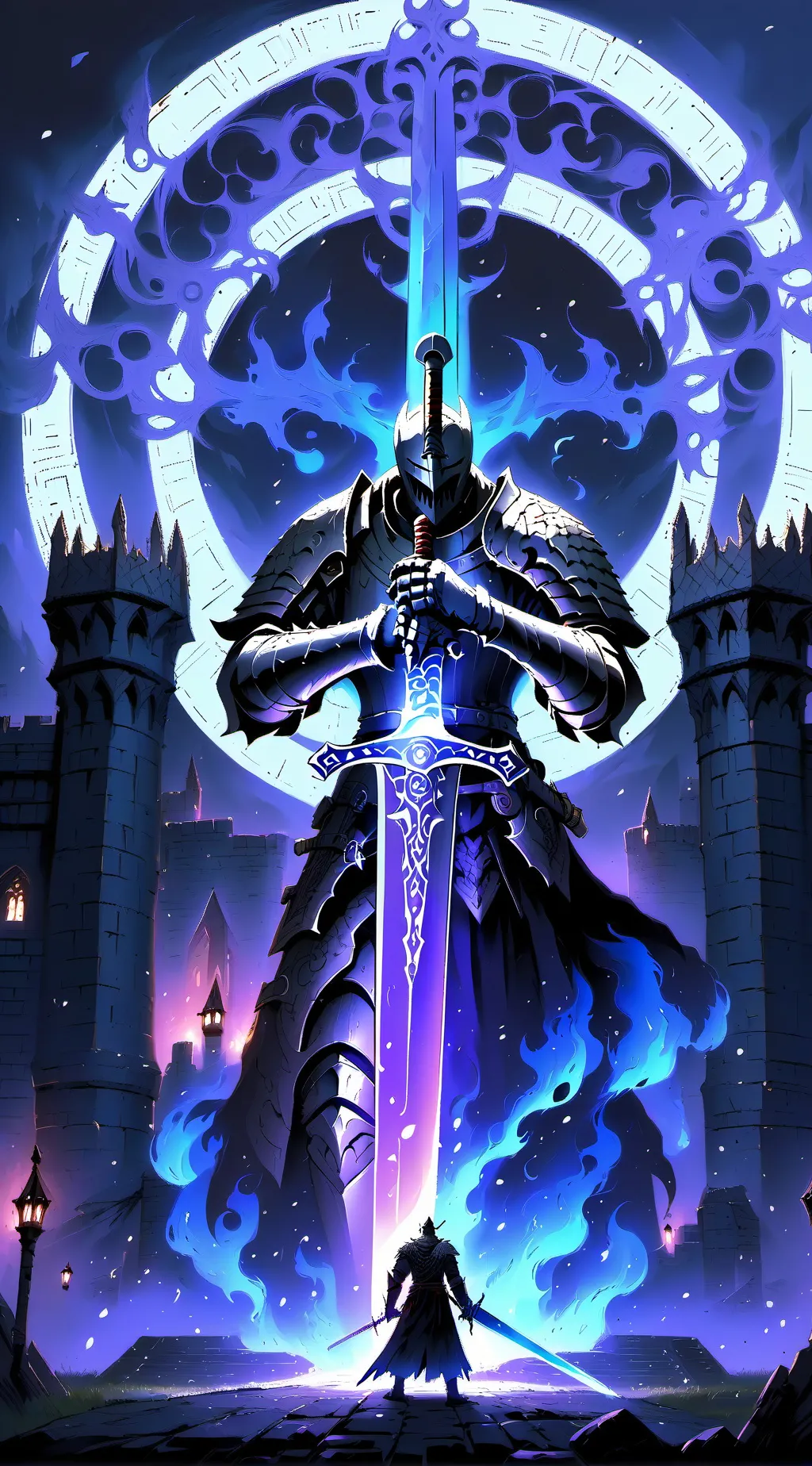 Talkie AI - Chat with The Purple Knight 