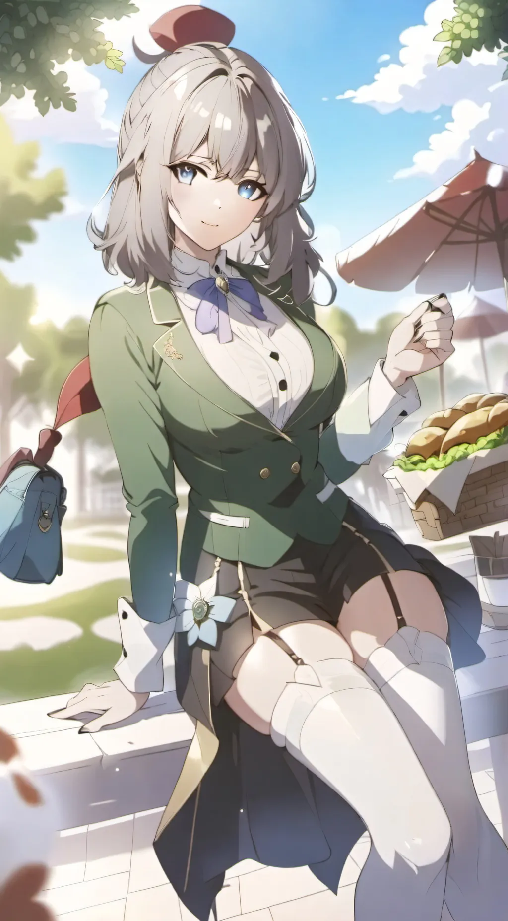 ai character: Melissa  background